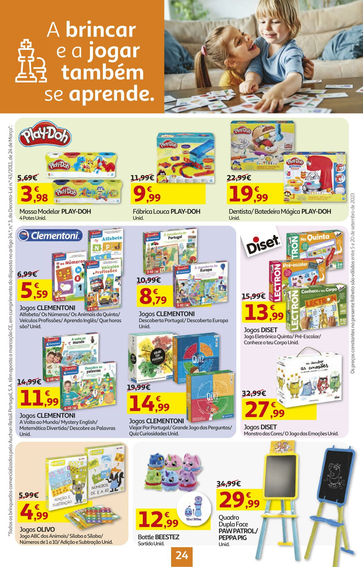 Folheto Auchan 05.09.2023 - 20.09.2023