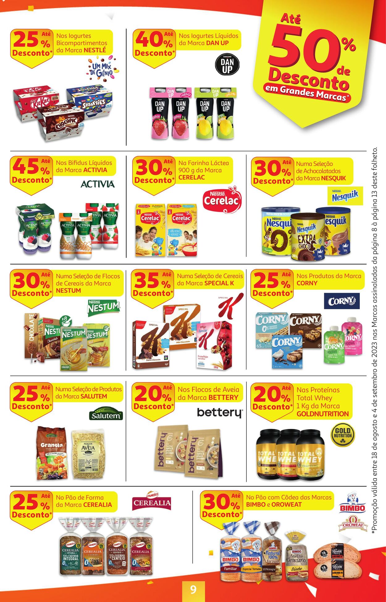 Folheto Auchan 18.08.2023 - 04.09.2023