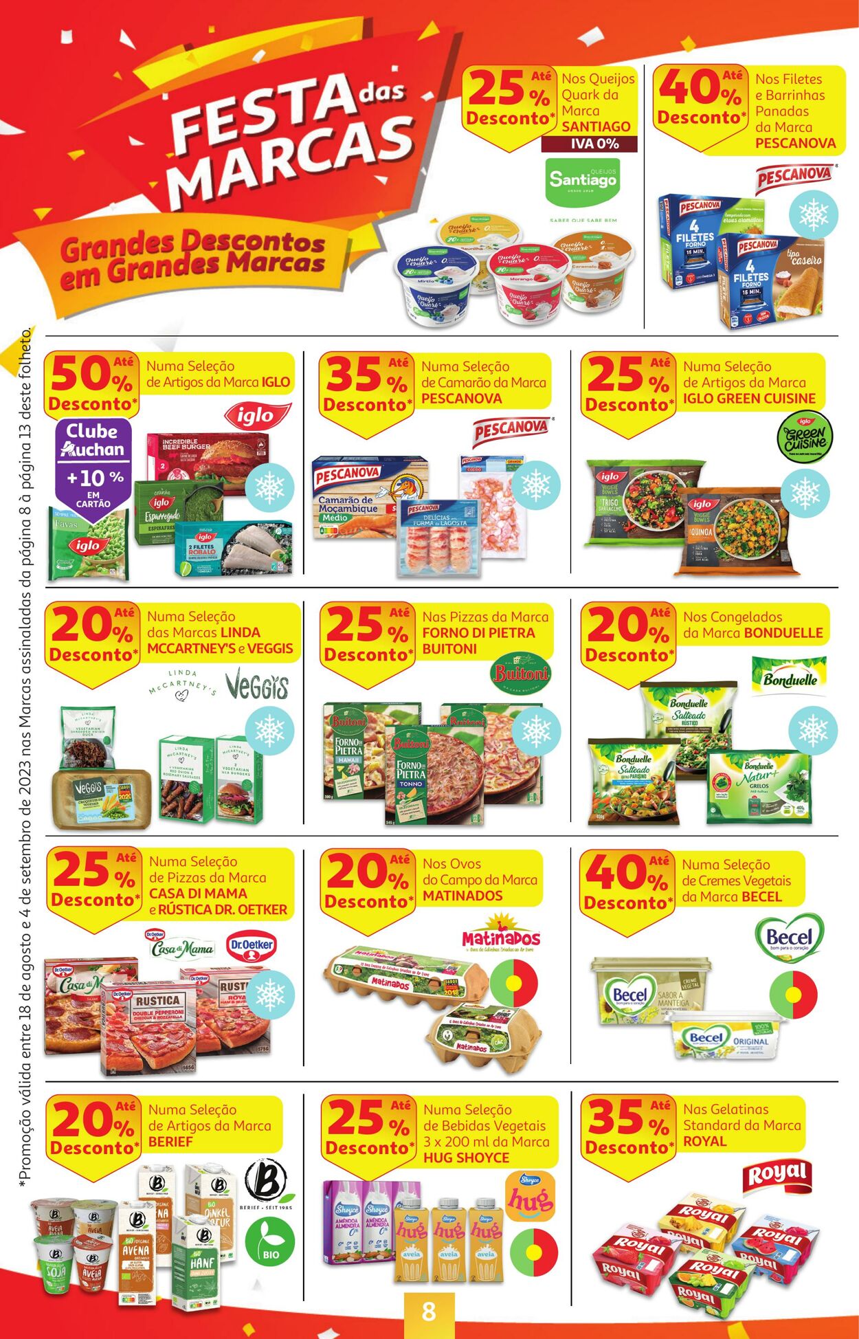 Folheto Auchan 18.08.2023 - 04.09.2023