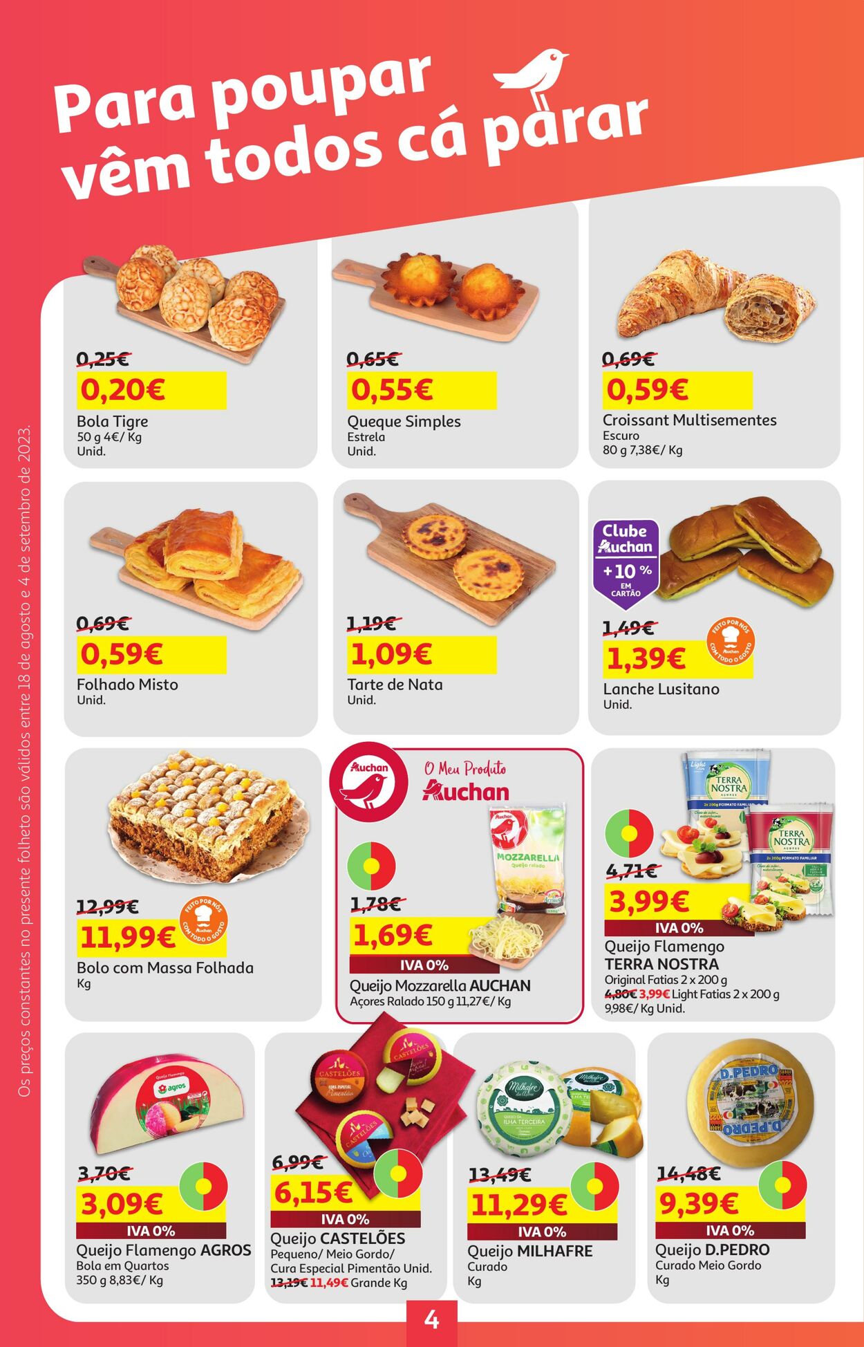 Folheto Auchan 18.08.2023 - 04.09.2023