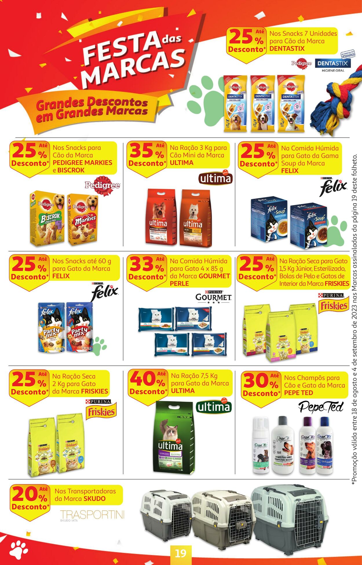 Folheto Auchan 18.08.2023 - 04.09.2023