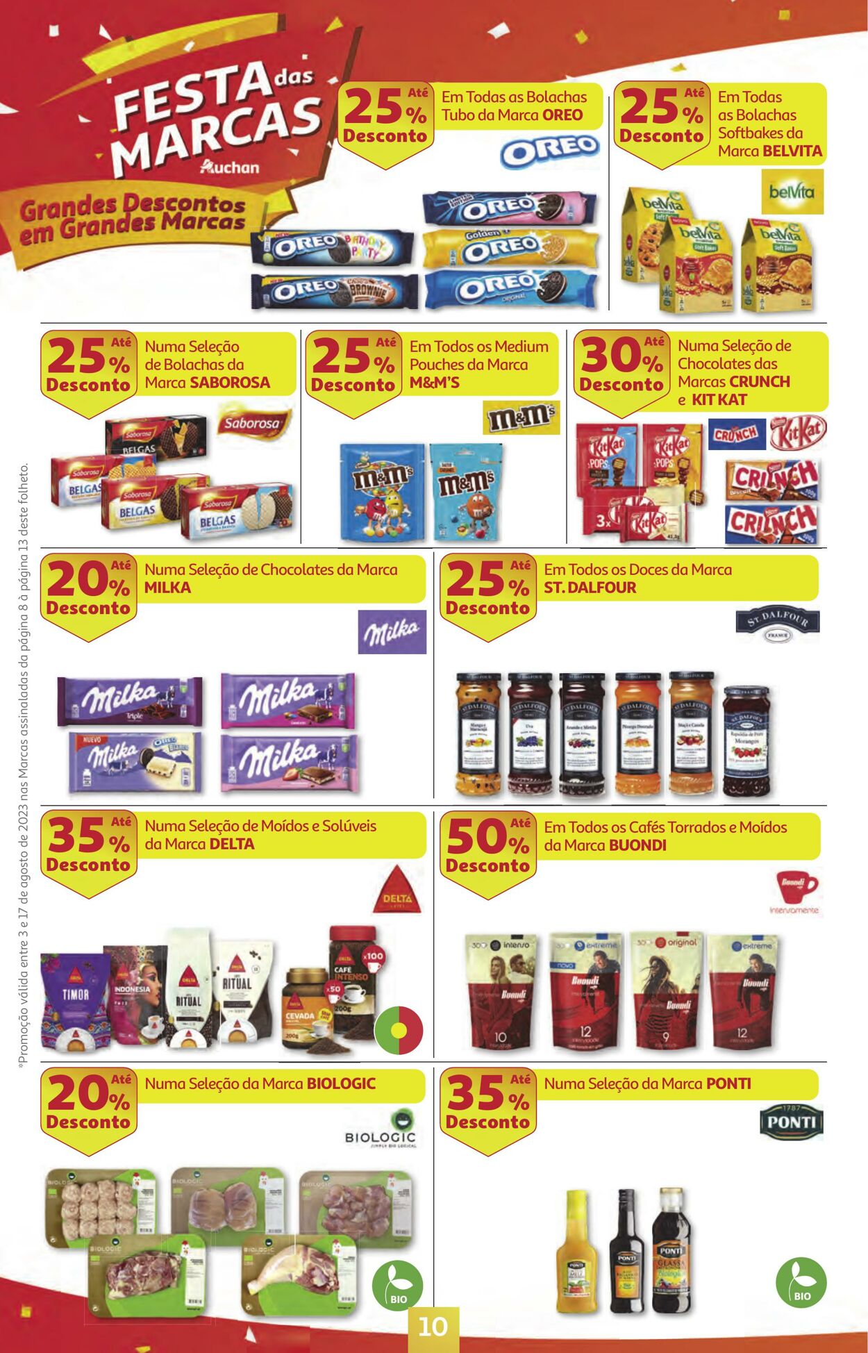 Folheto Auchan 03.08.2023 - 17.08.2023