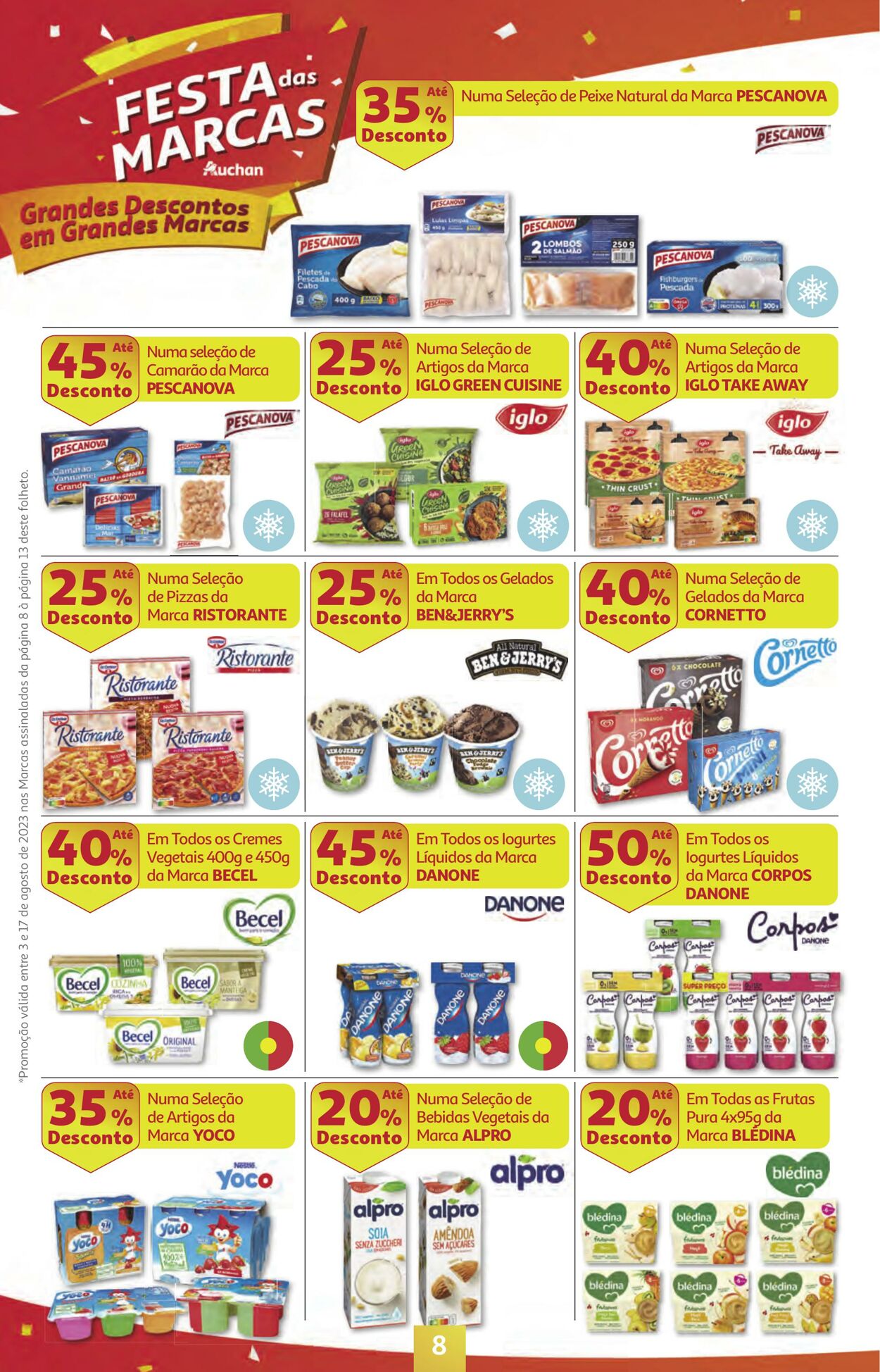 Folheto Auchan 03.08.2023 - 17.08.2023