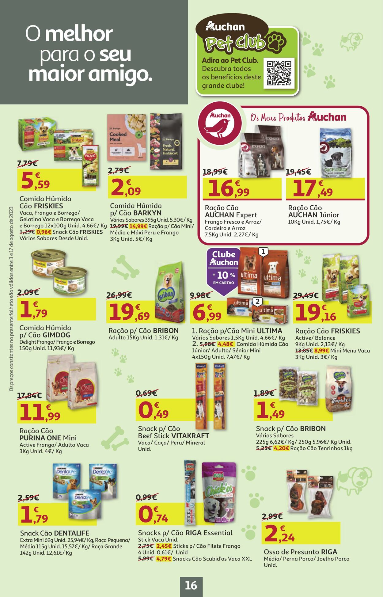 Folheto Auchan 03.08.2023 - 17.08.2023