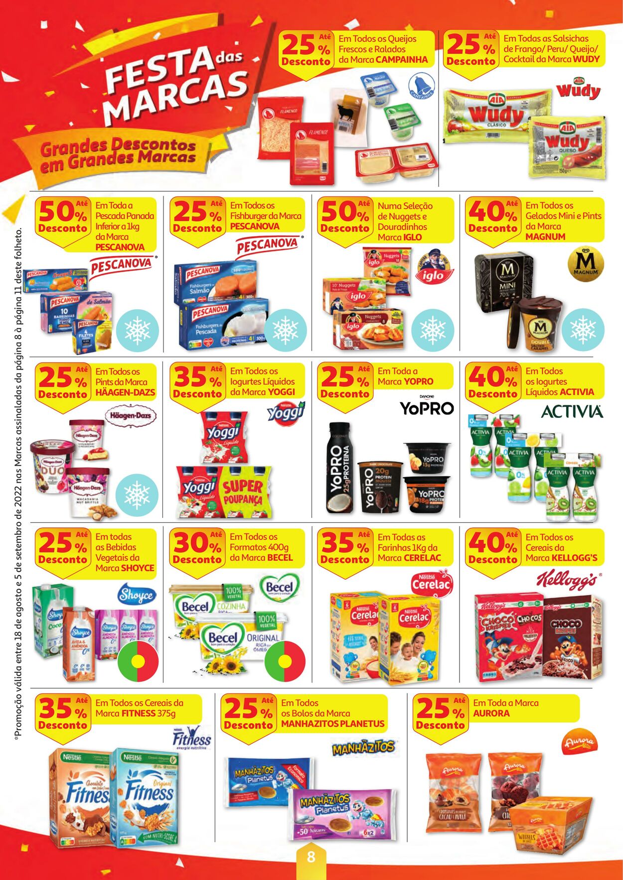 Folheto Auchan 18.08.2022 - 05.09.2022