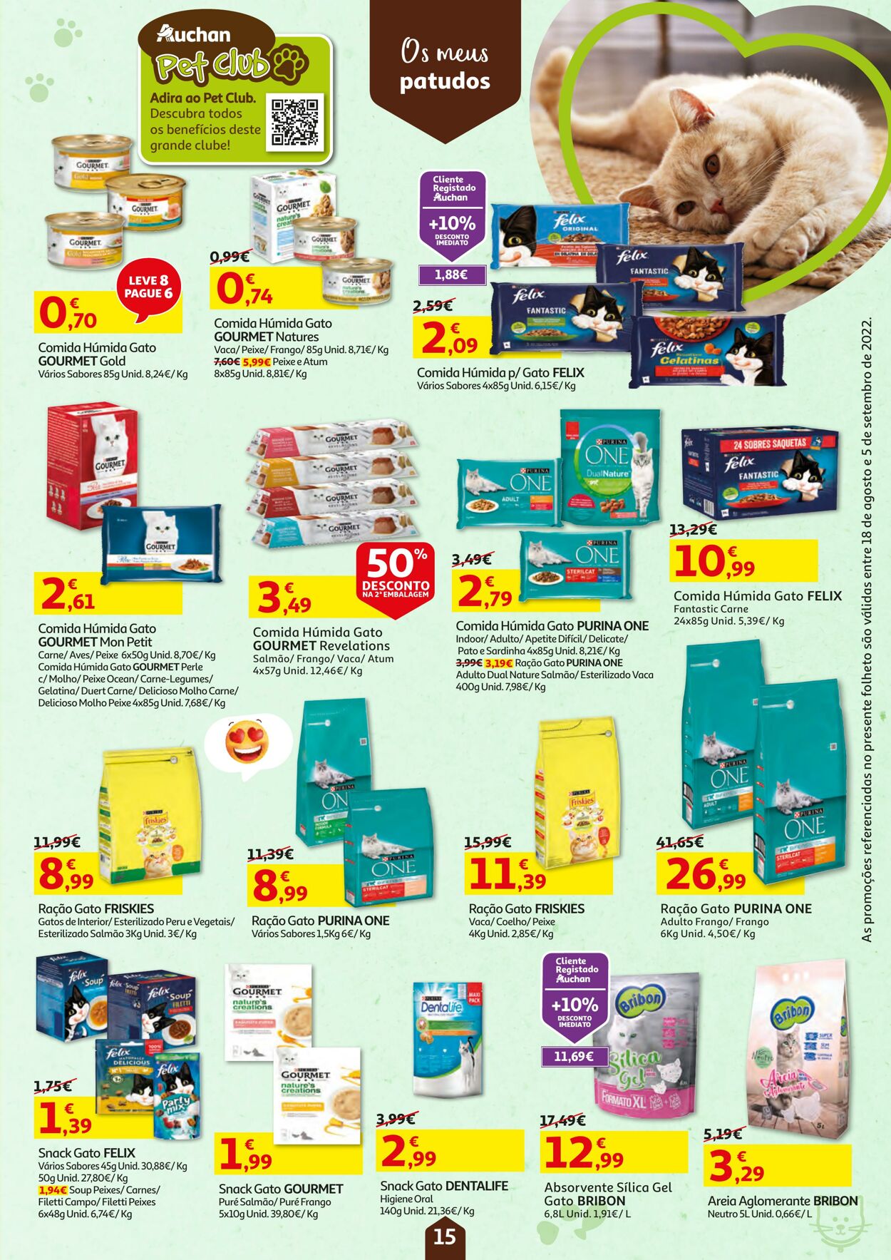 Folheto Auchan 18.08.2022 - 05.09.2022