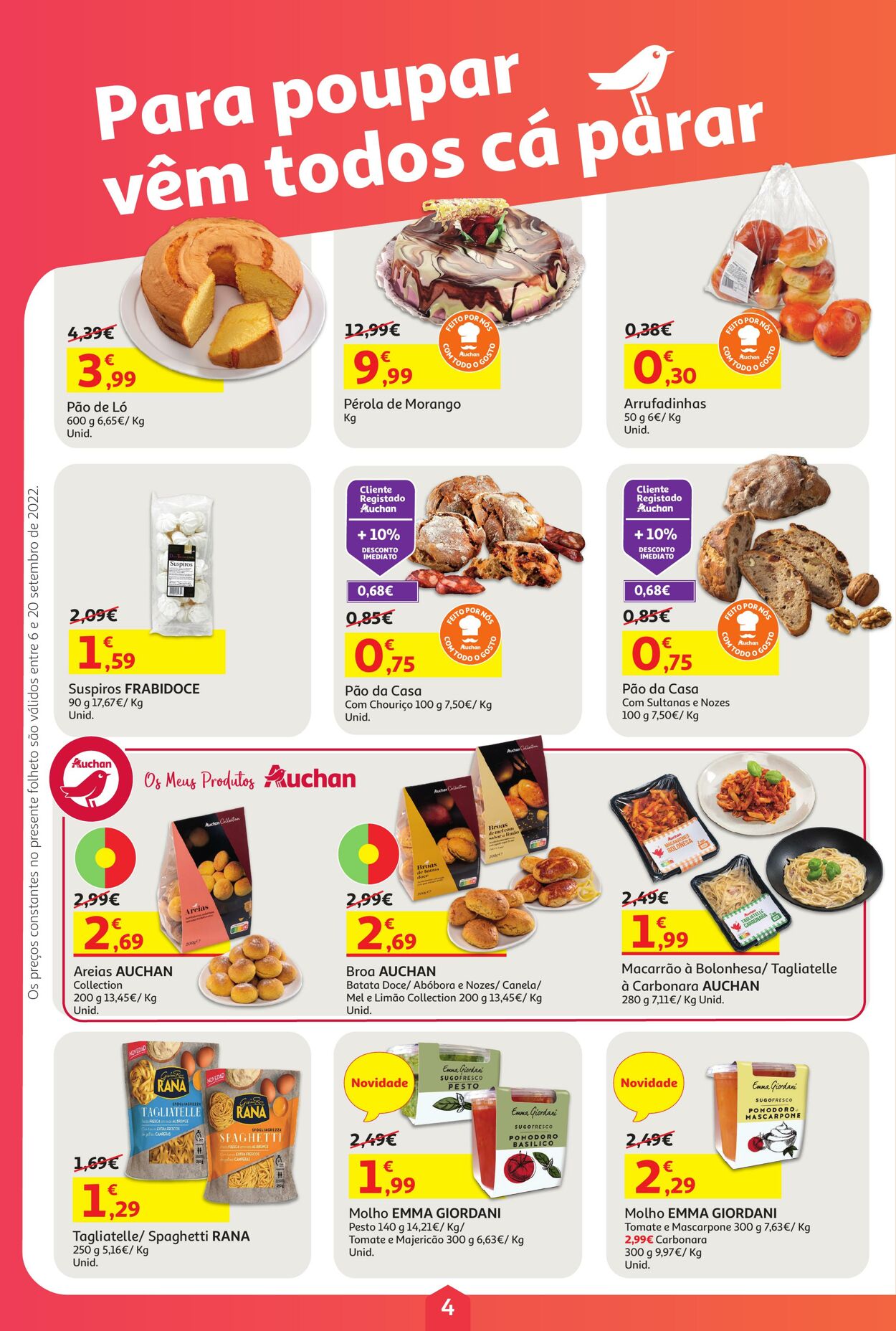 Folheto Auchan 06.09.2022 - 20.09.2022