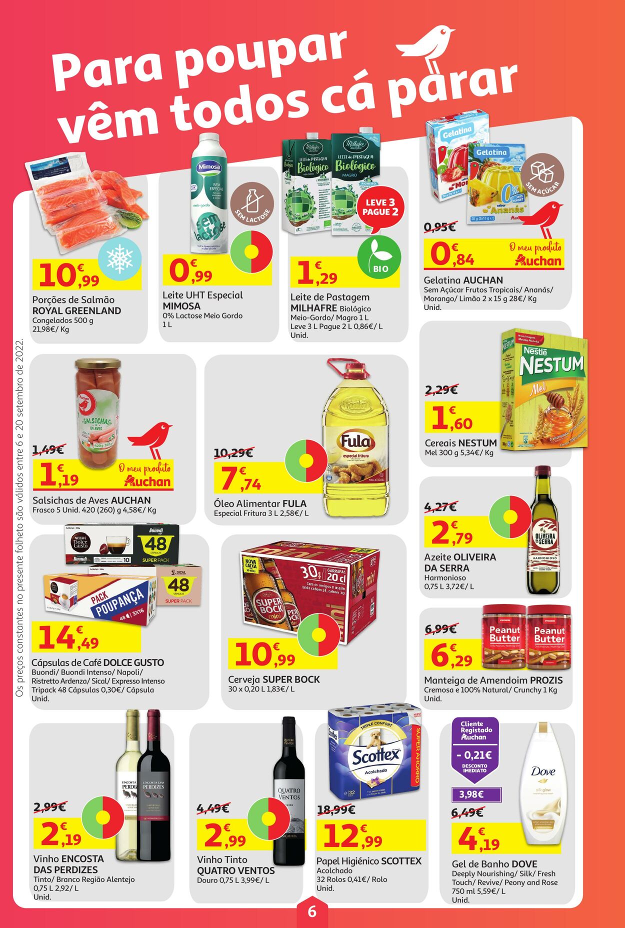 Folheto Auchan 06.09.2022 - 20.09.2022