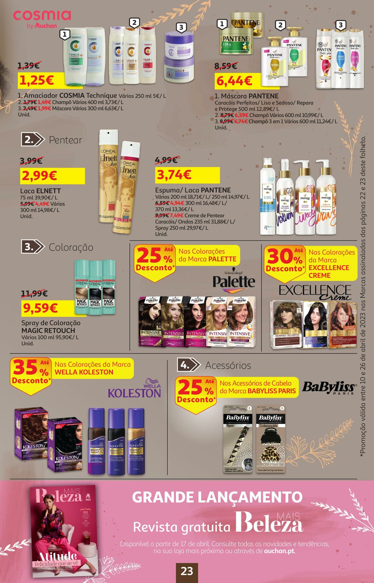 Folheto Auchan 10.04.2023 - 26.04.2023