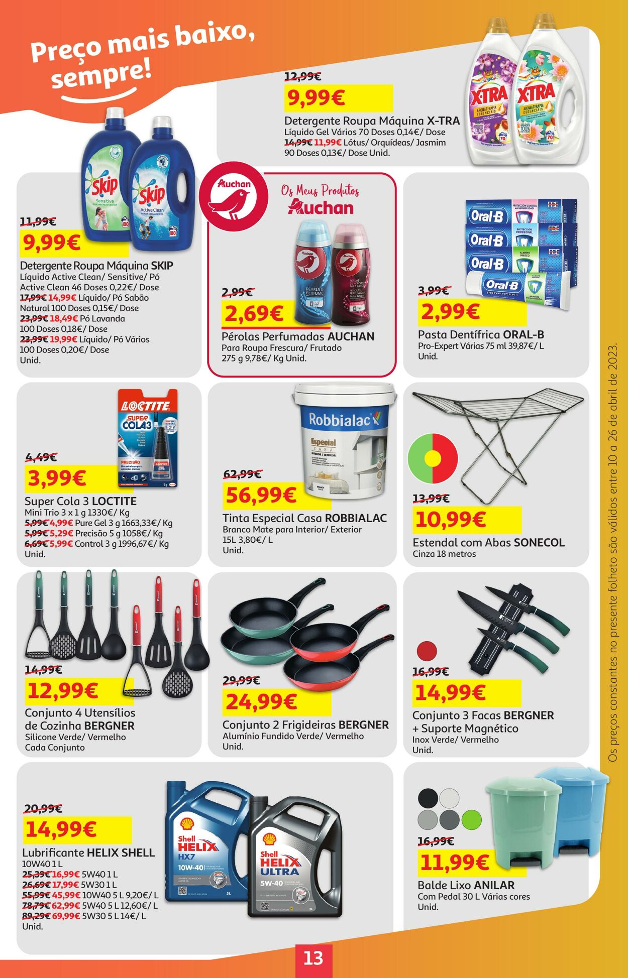 Folheto Auchan 10.04.2023 - 26.04.2023