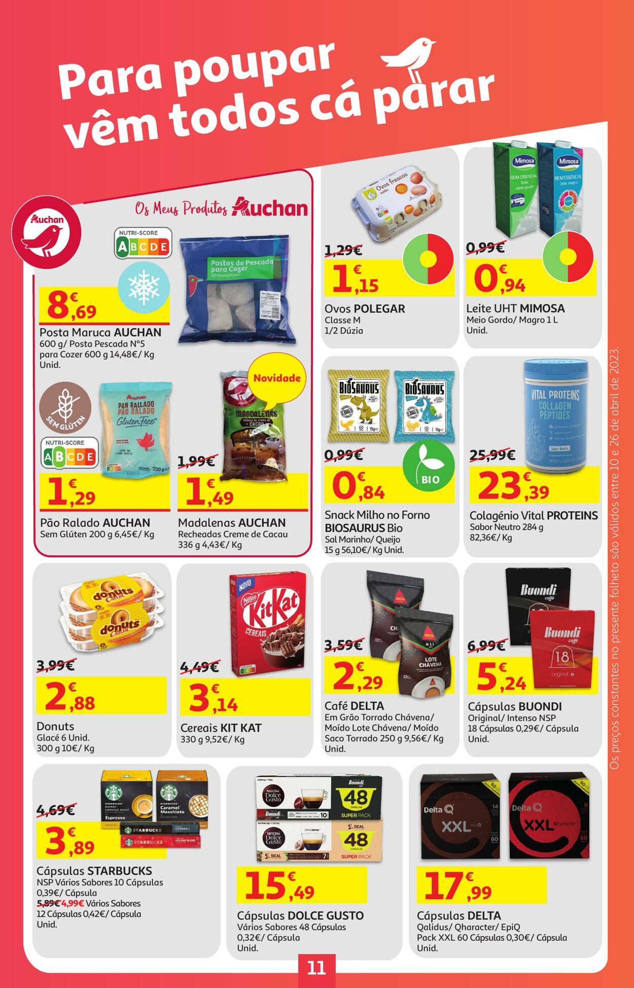 Folheto Auchan 10.04.2023 - 26.04.2023