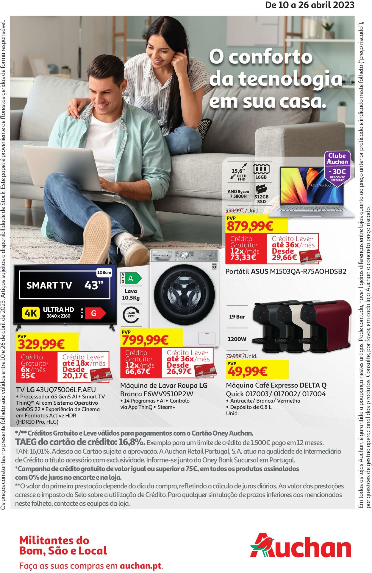 Folheto Auchan 10.04.2023 - 26.04.2023