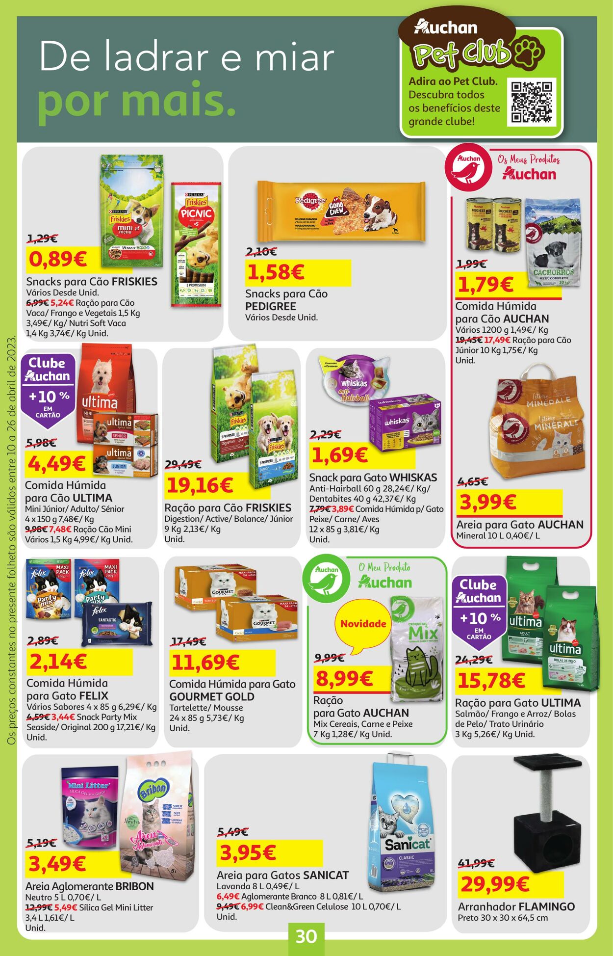 Folheto Auchan 10.04.2023 - 26.04.2023