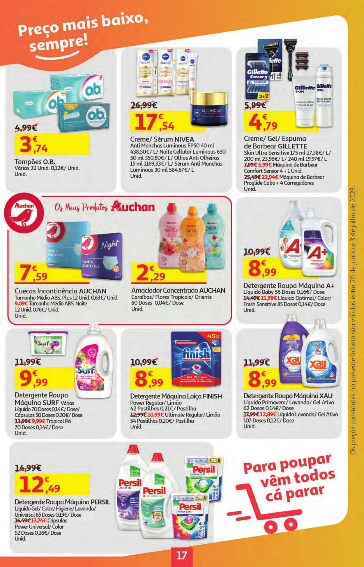 Folheto Auchan 20.06.2023 - 03.07.2023