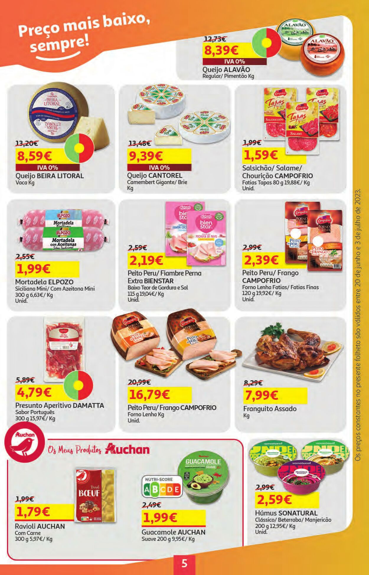 Folheto Auchan 20.06.2023 - 03.07.2023