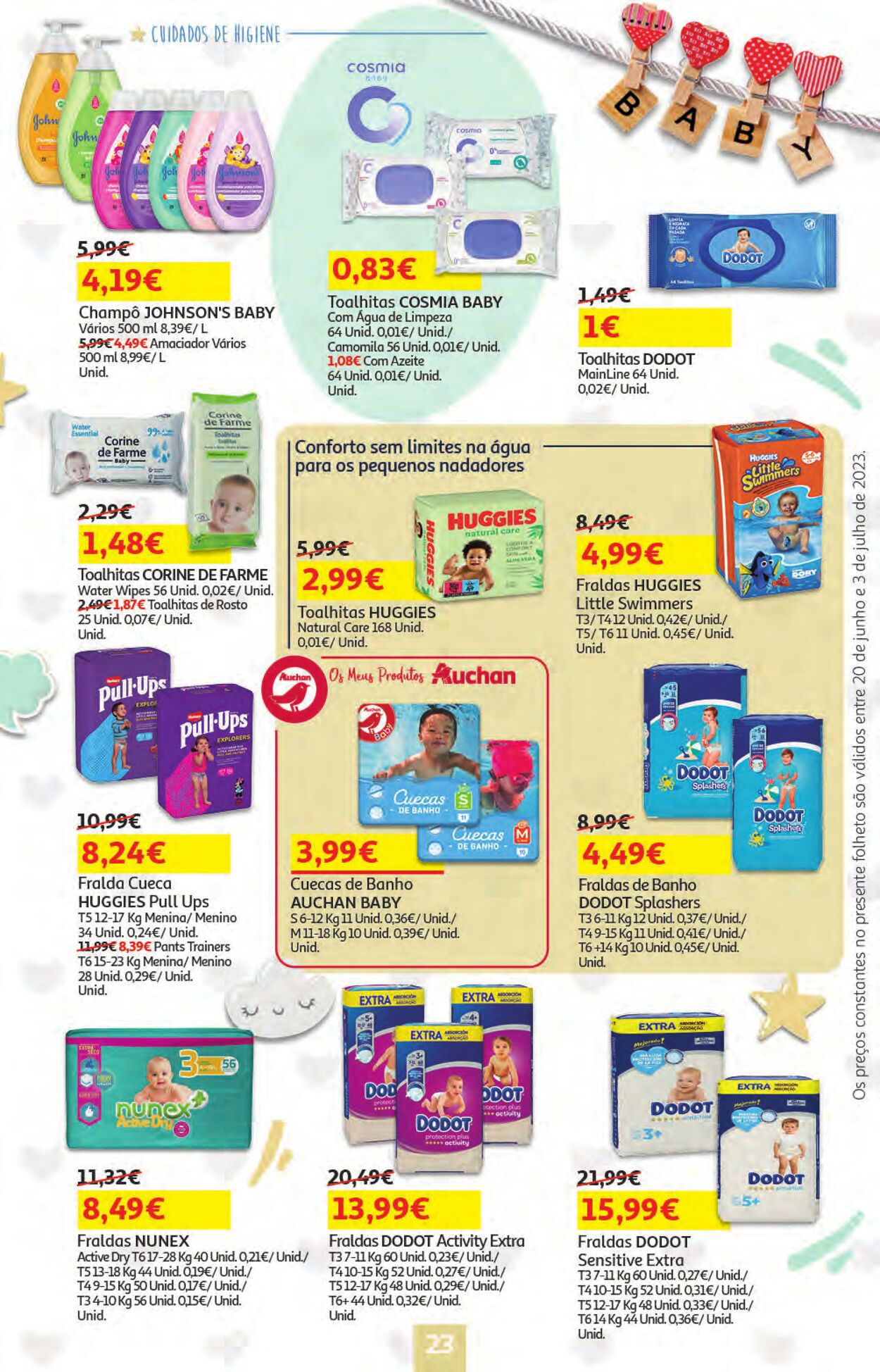 Folheto Auchan 20.06.2023 - 03.07.2023