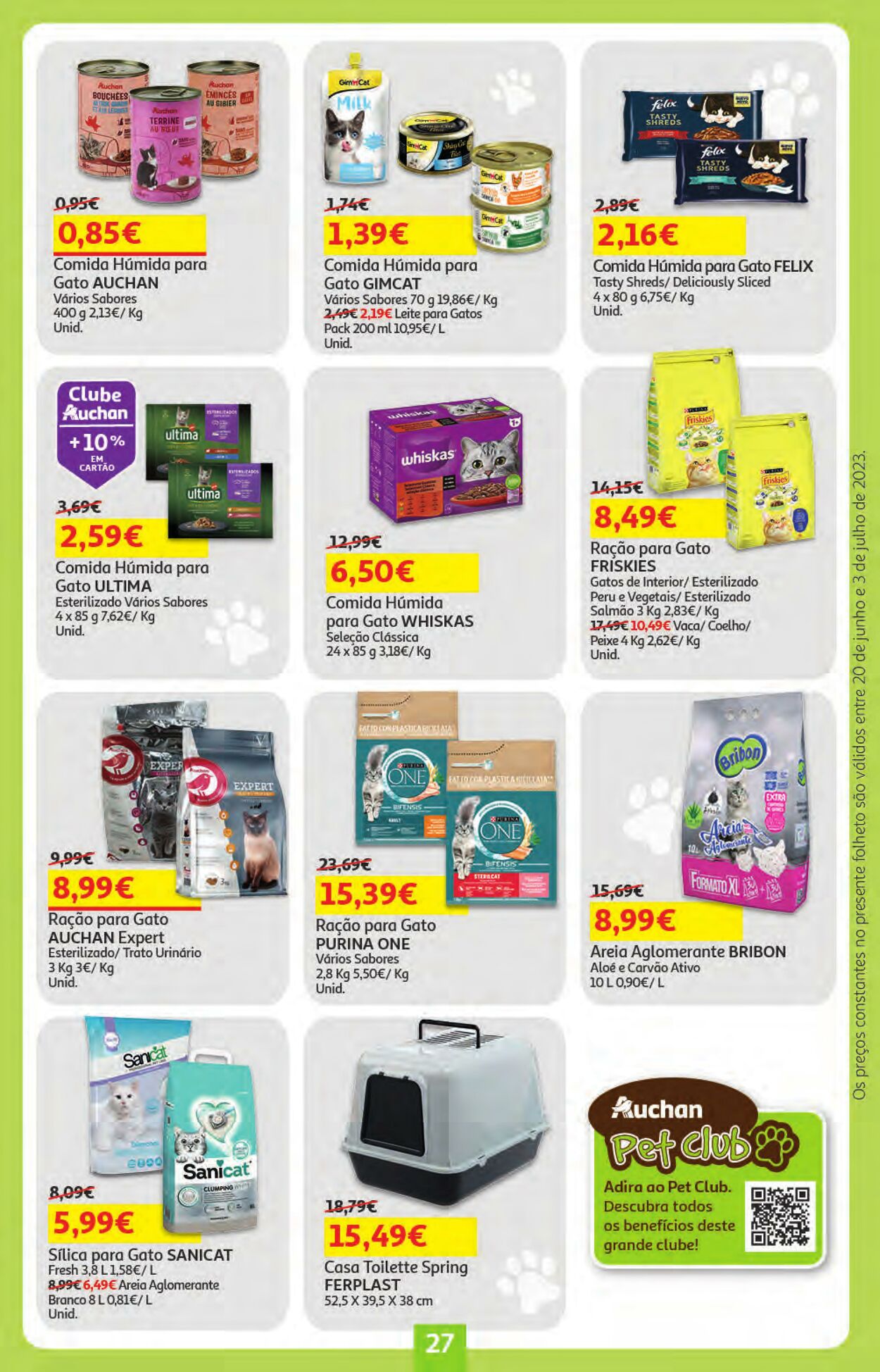 Folheto Auchan 20.06.2023 - 03.07.2023