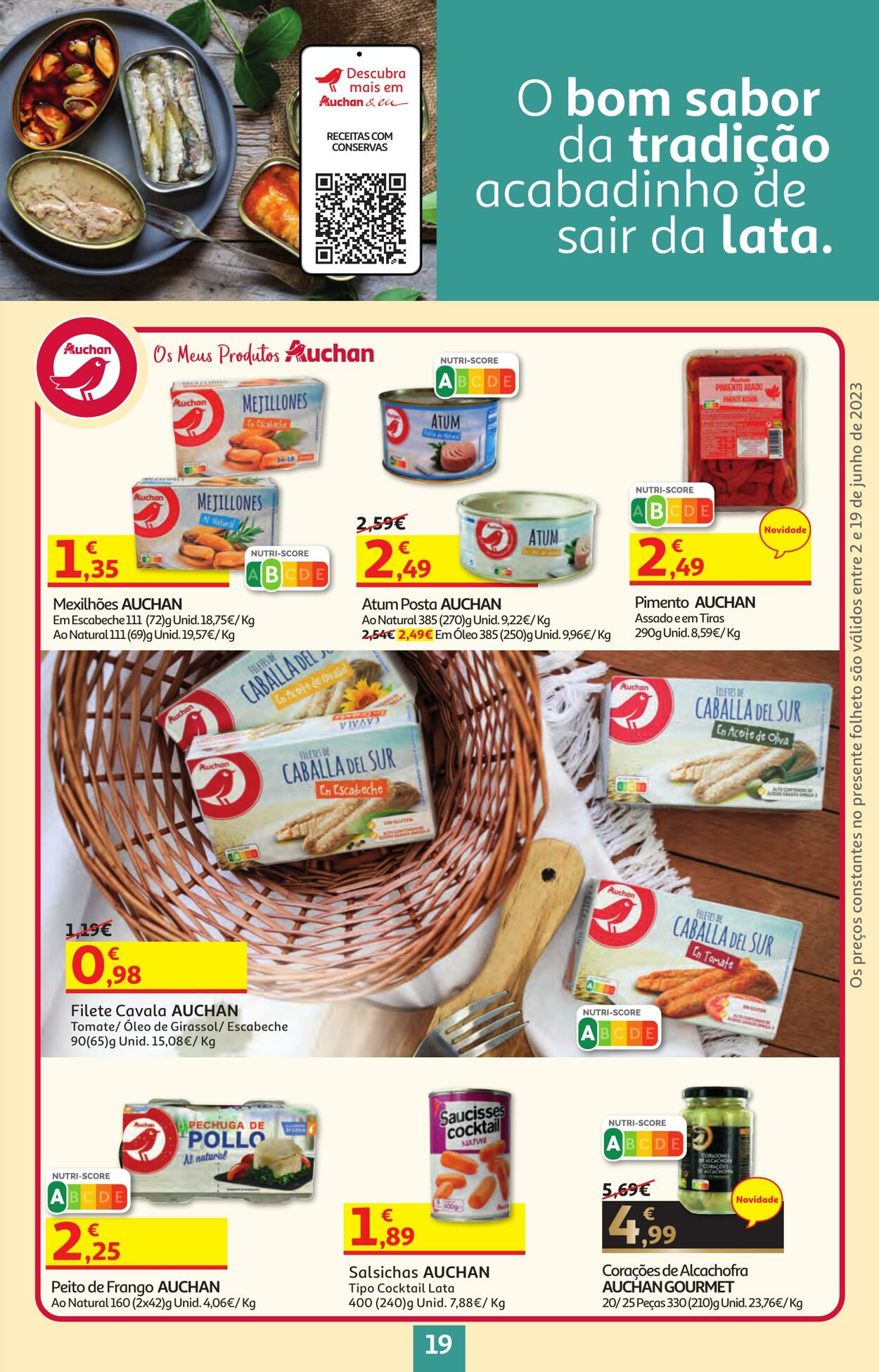 Folheto Auchan 02.06.2023 - 19.06.2023