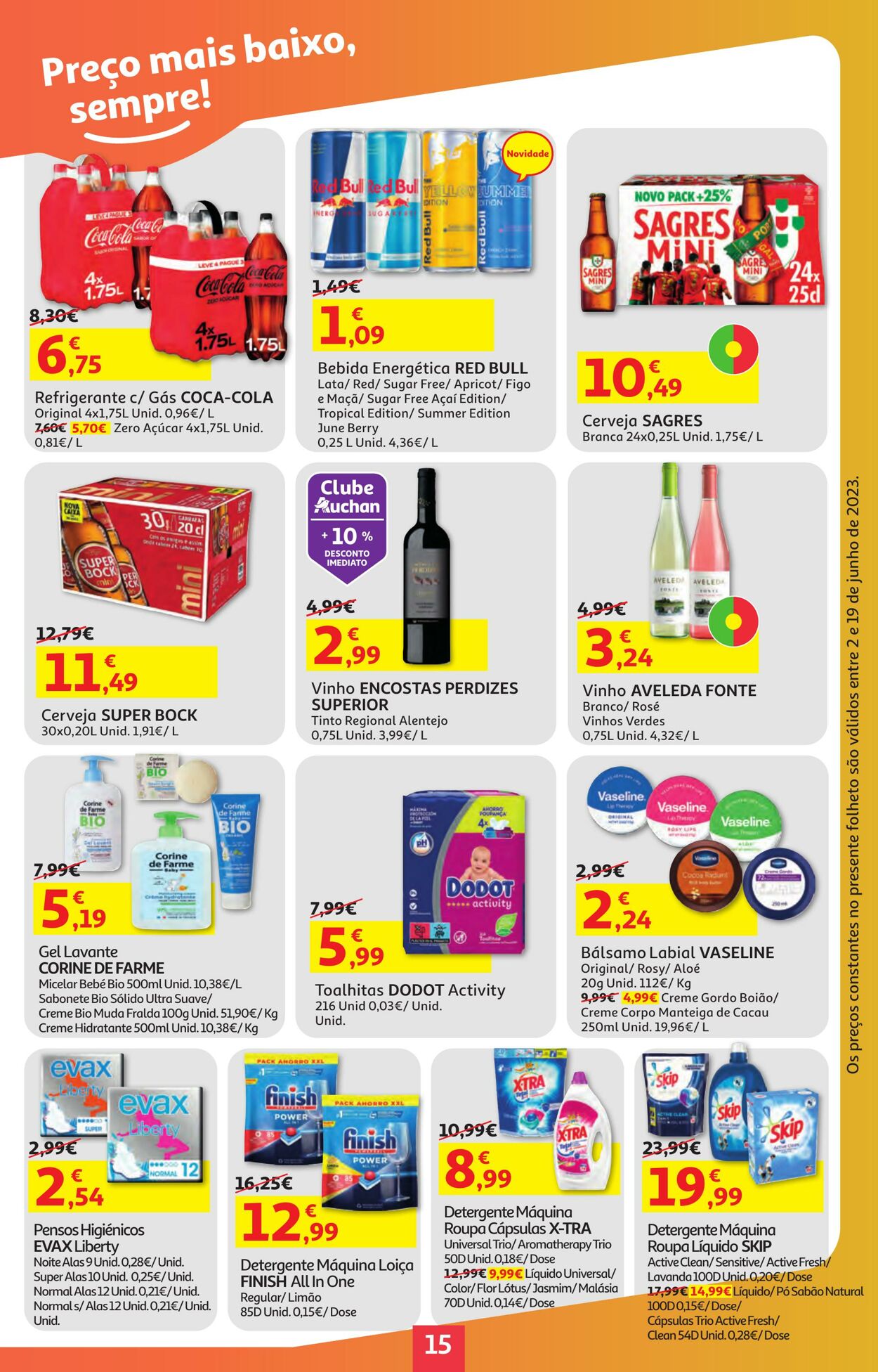 Folheto Auchan 02.06.2023 - 19.06.2023