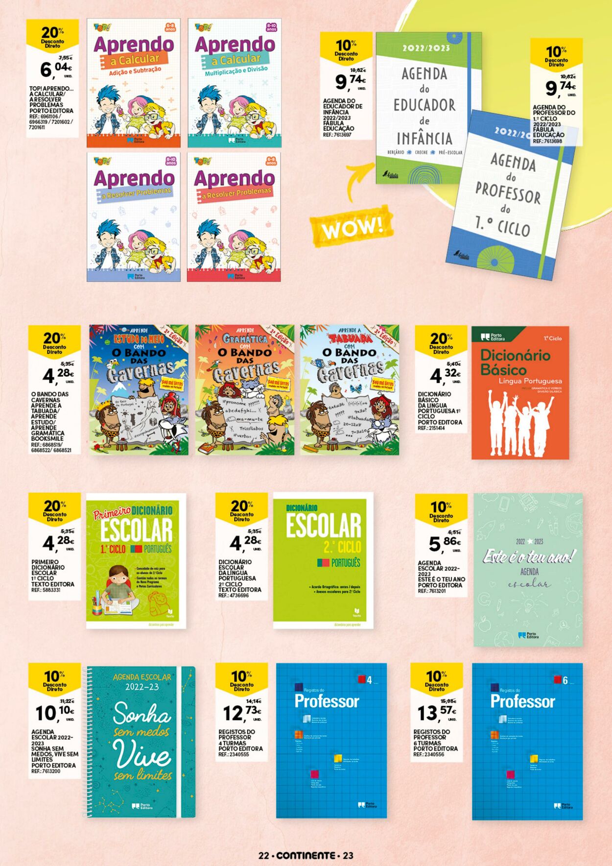 Folheto Continente 16.08.2022 - 19.09.2022