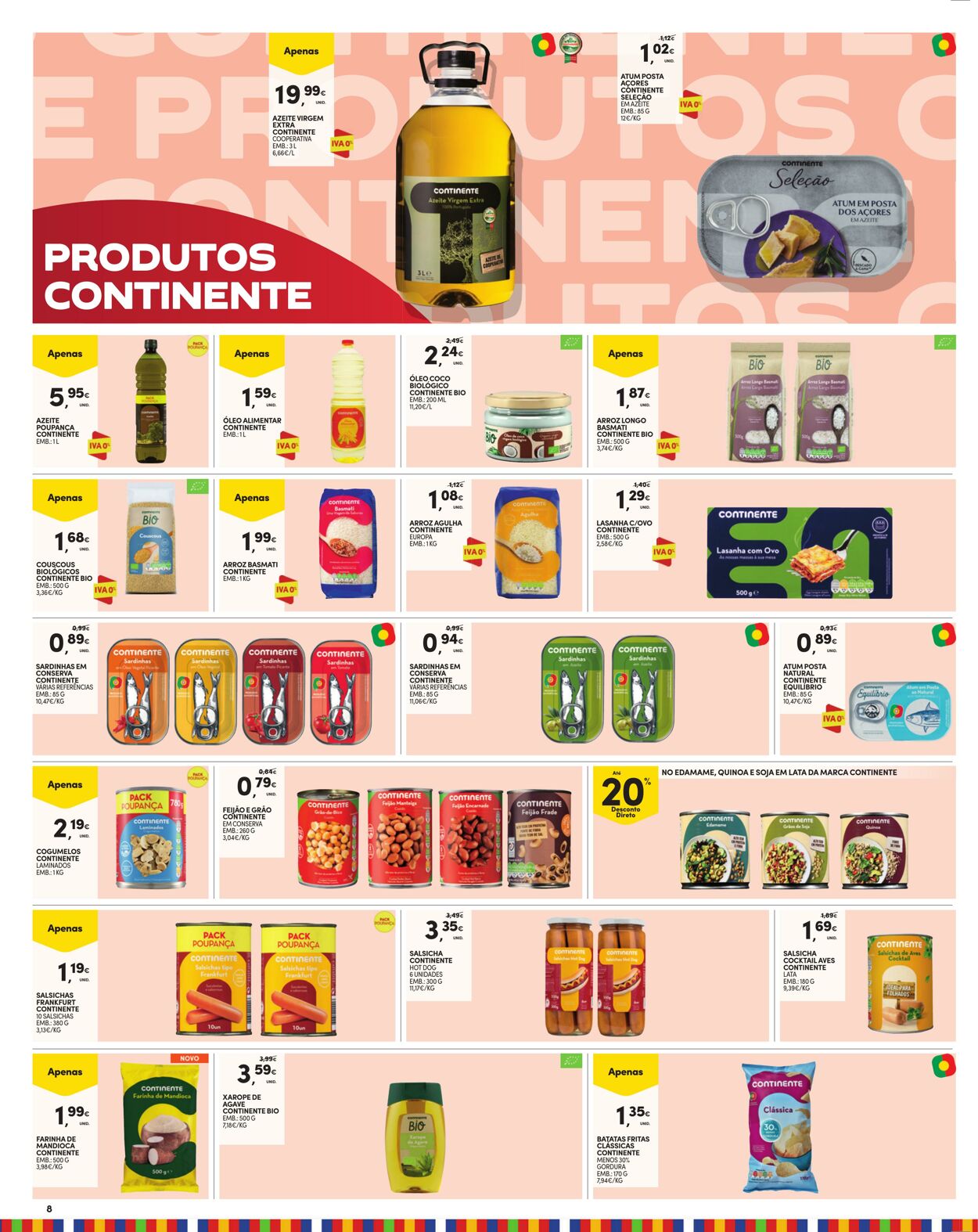 Folheto Continente 08.08.2023 - 14.08.2023