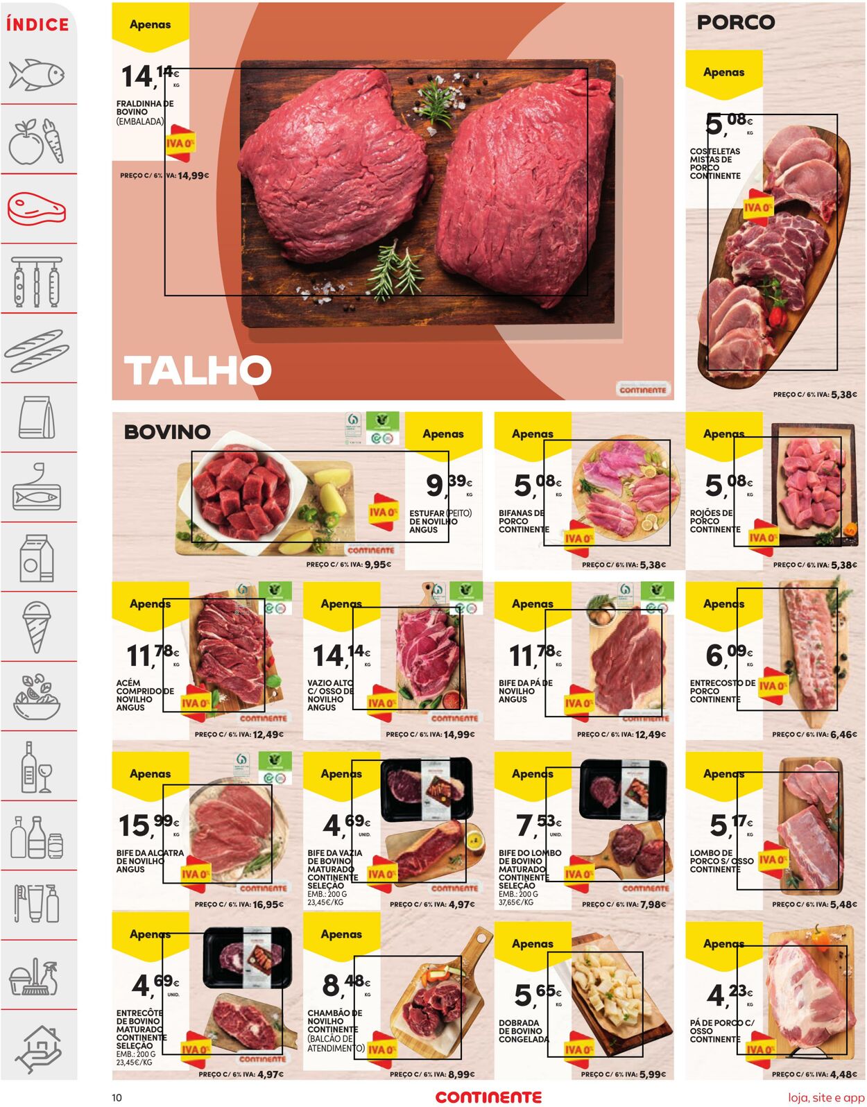 Folheto Continente 04.07.2023 - 10.07.2023