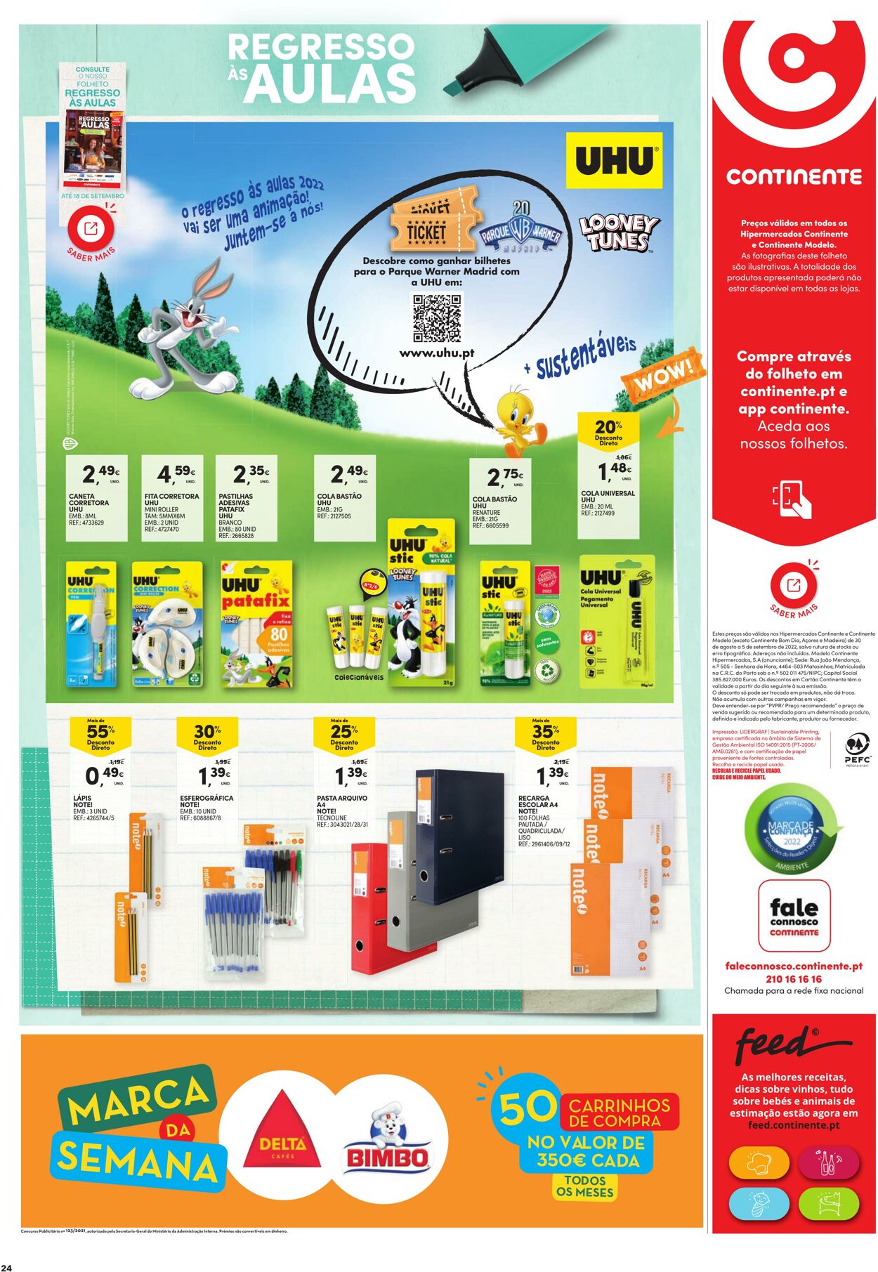 Folheto Continente 30.08.2022 - 05.09.2022