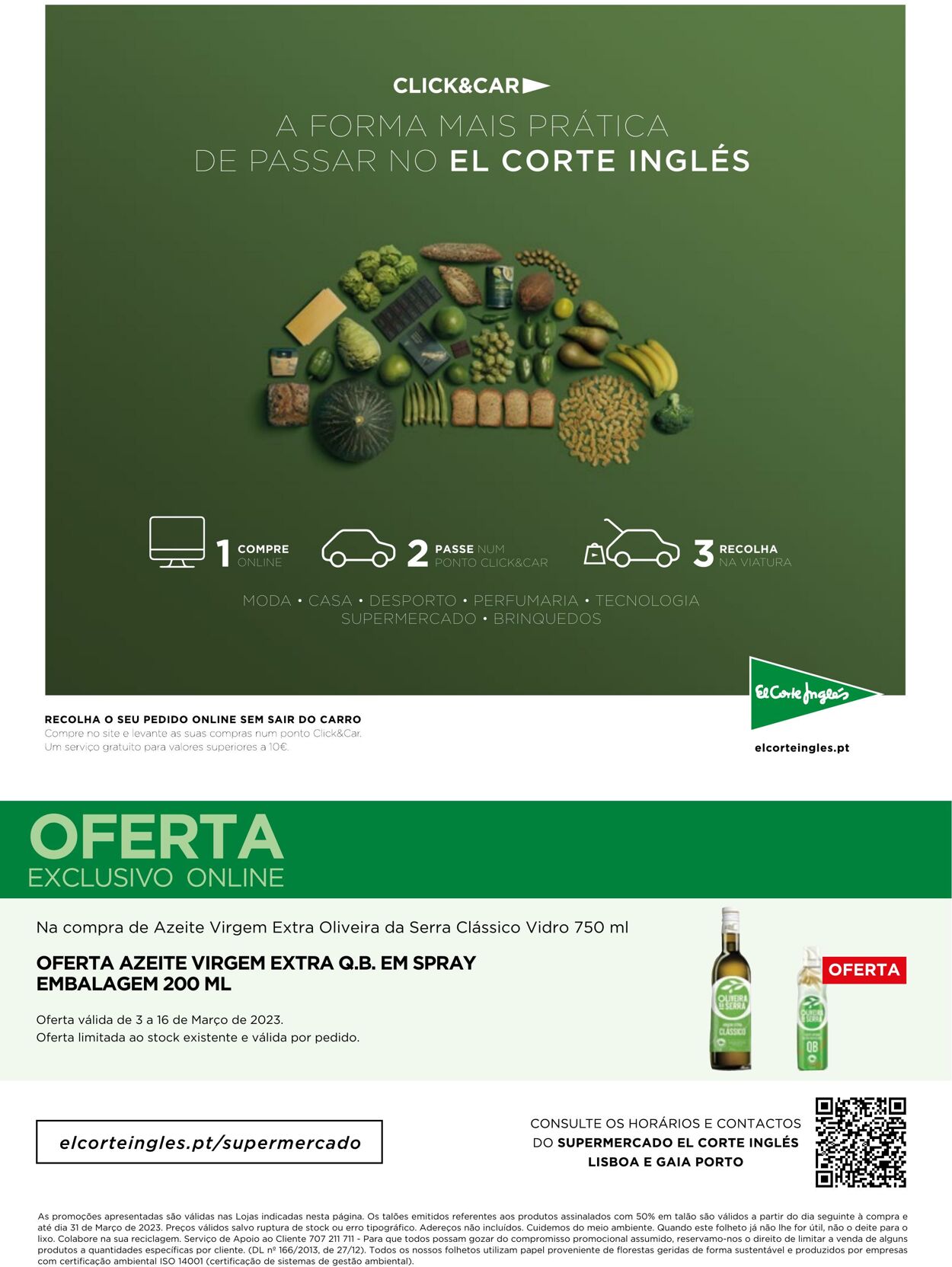 Folheto El Corte Inglés 03.03.2023 - 16.03.2023