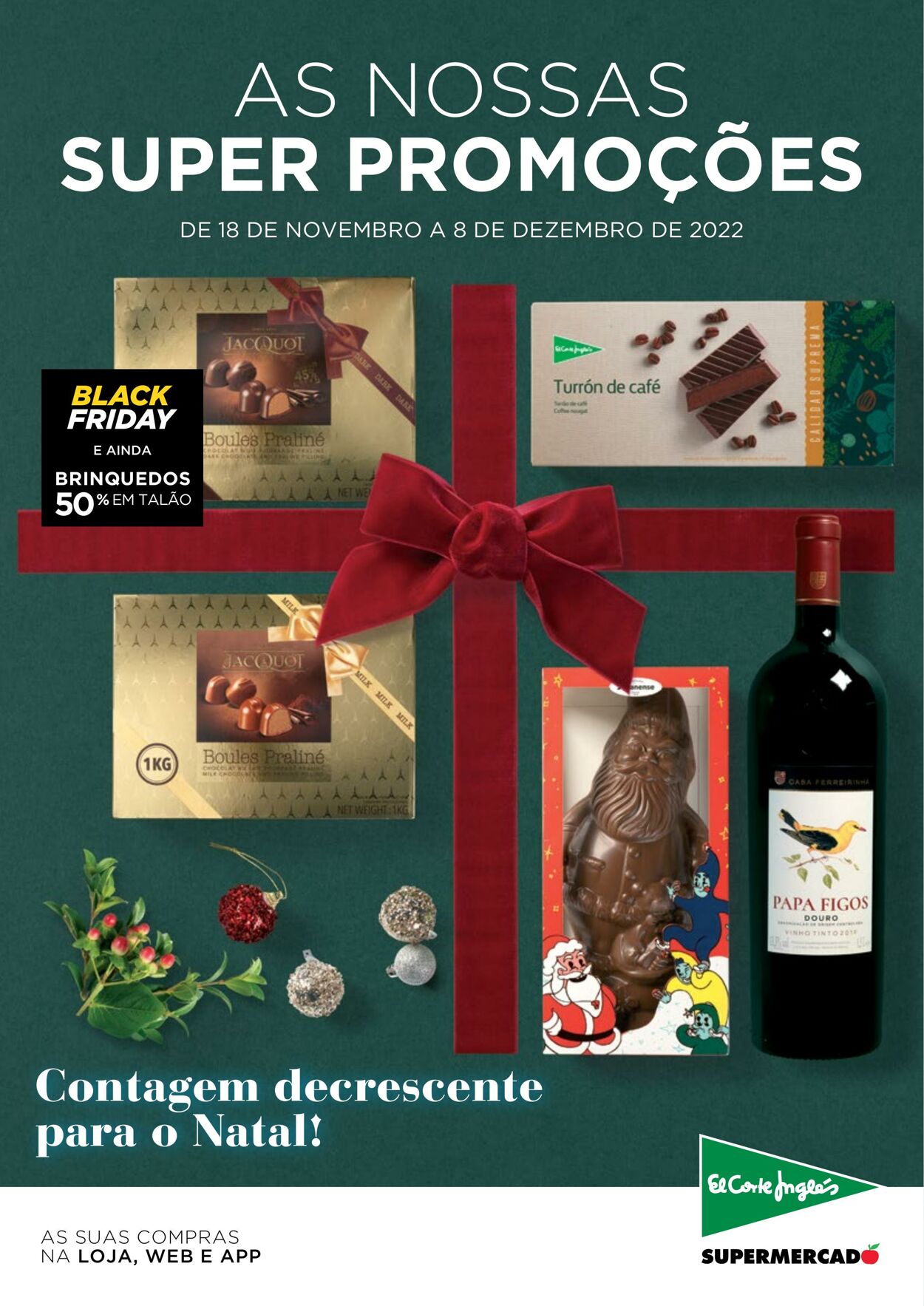 Folheto El Corte Inglés 18.11.2022 - 08.12.2022