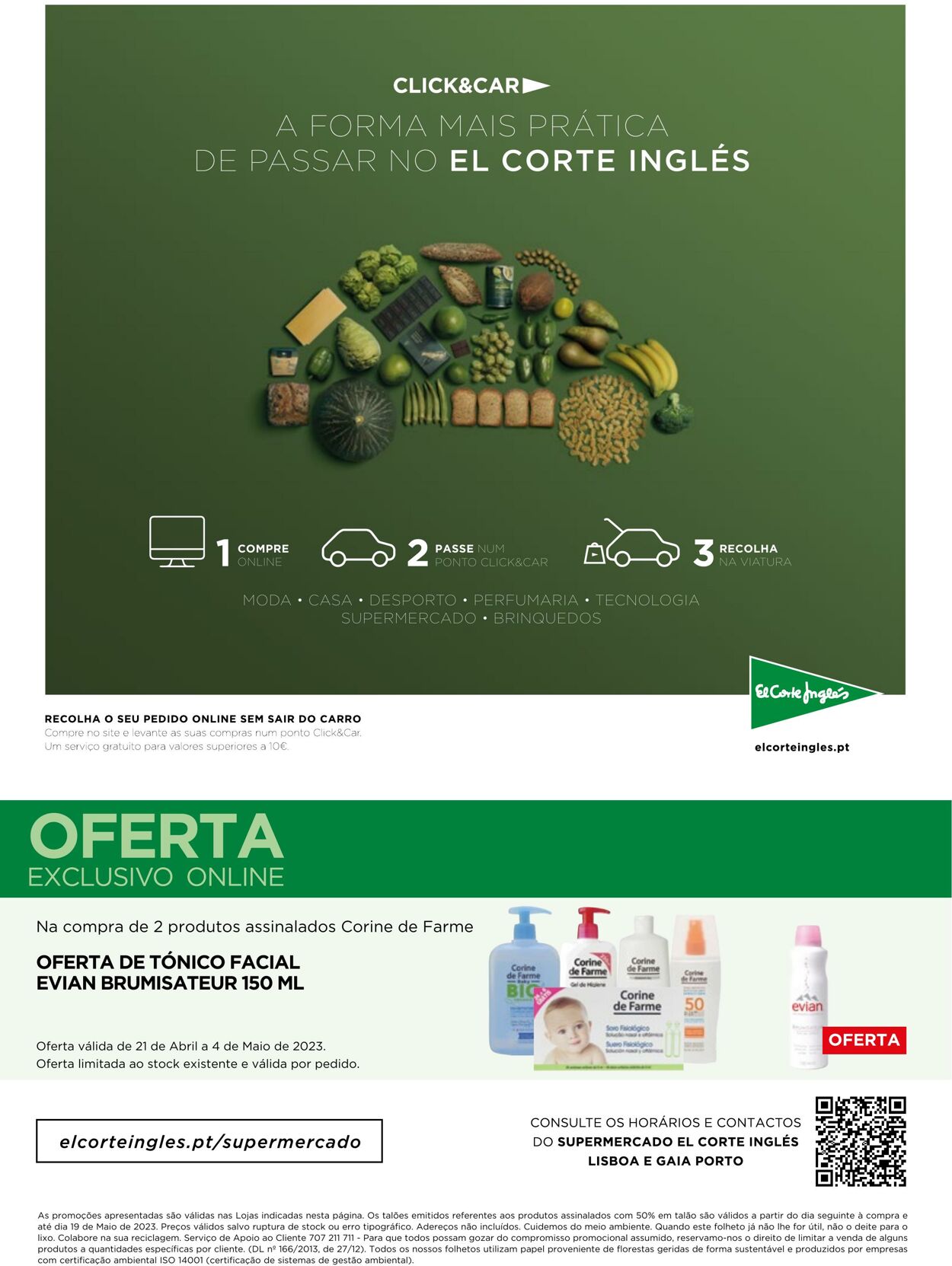 Folheto El Corte Inglés 21.04.2023 - 04.05.2023