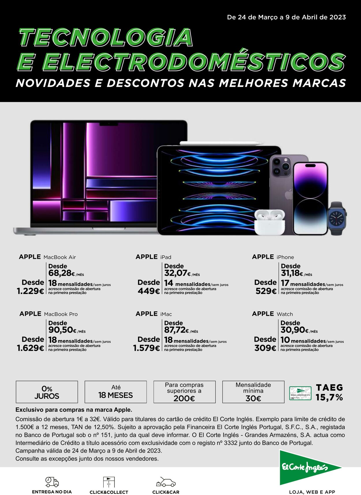 Folheto El Corte Inglés 24.03.2023 - 09.04.2023