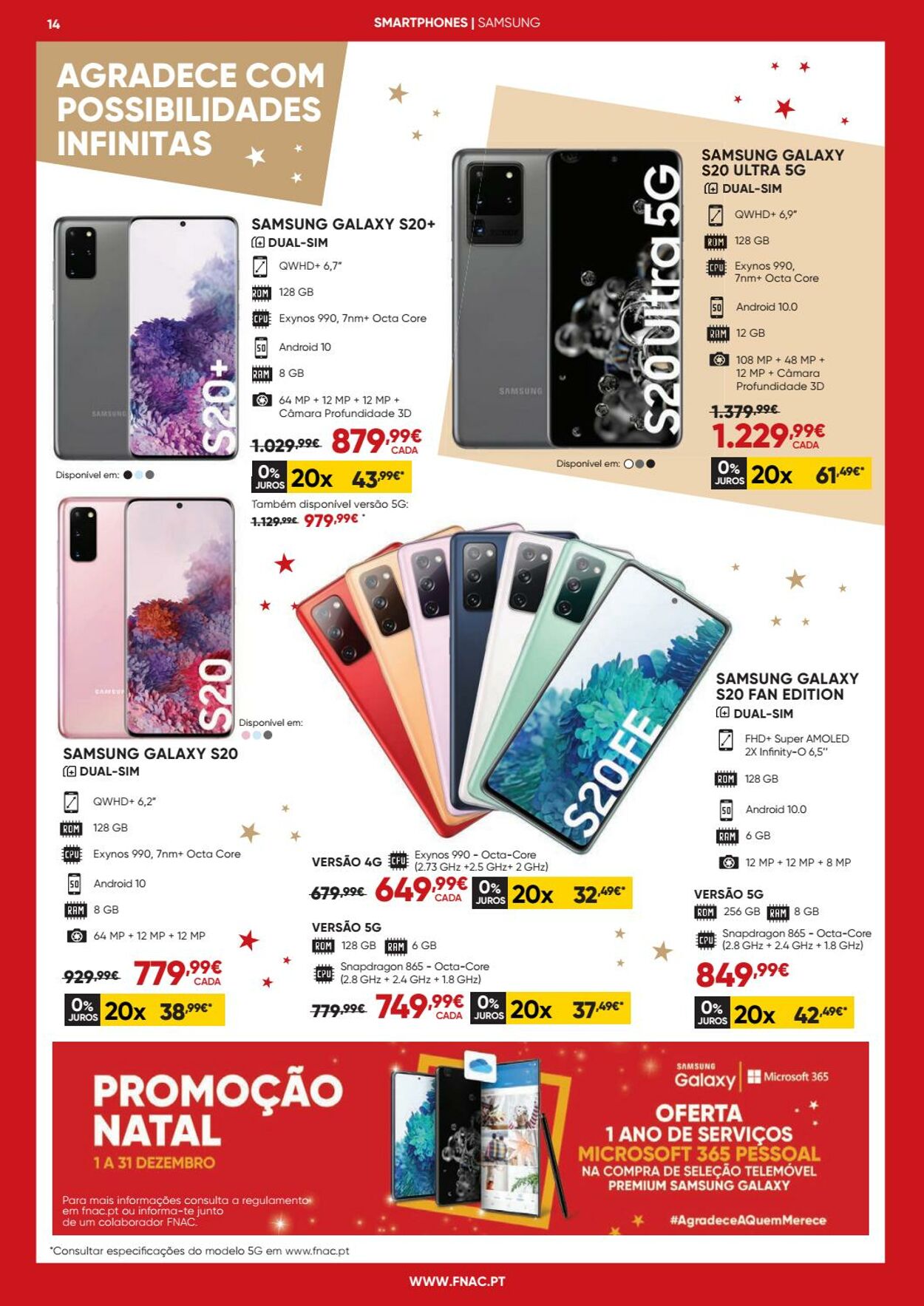 Folheto Fnac 30.11.2020 - 31.12.2020