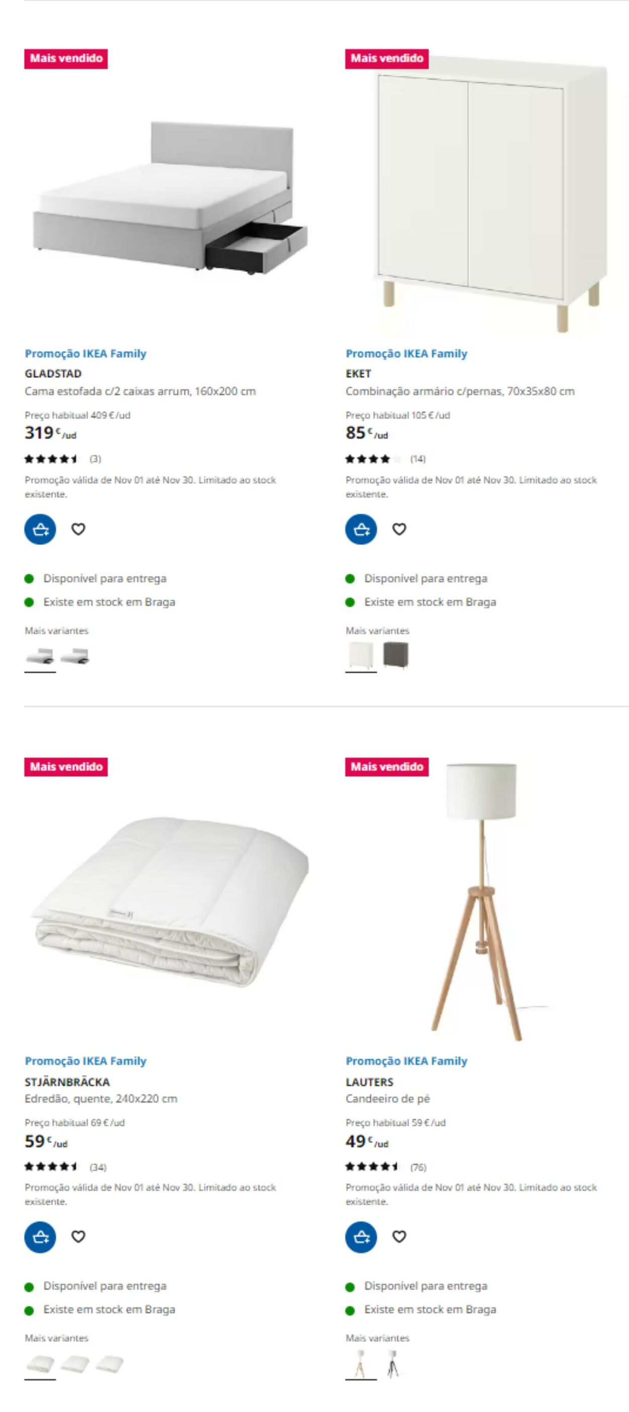 Folheto IKEA 15.11.2022 - 29.11.2022