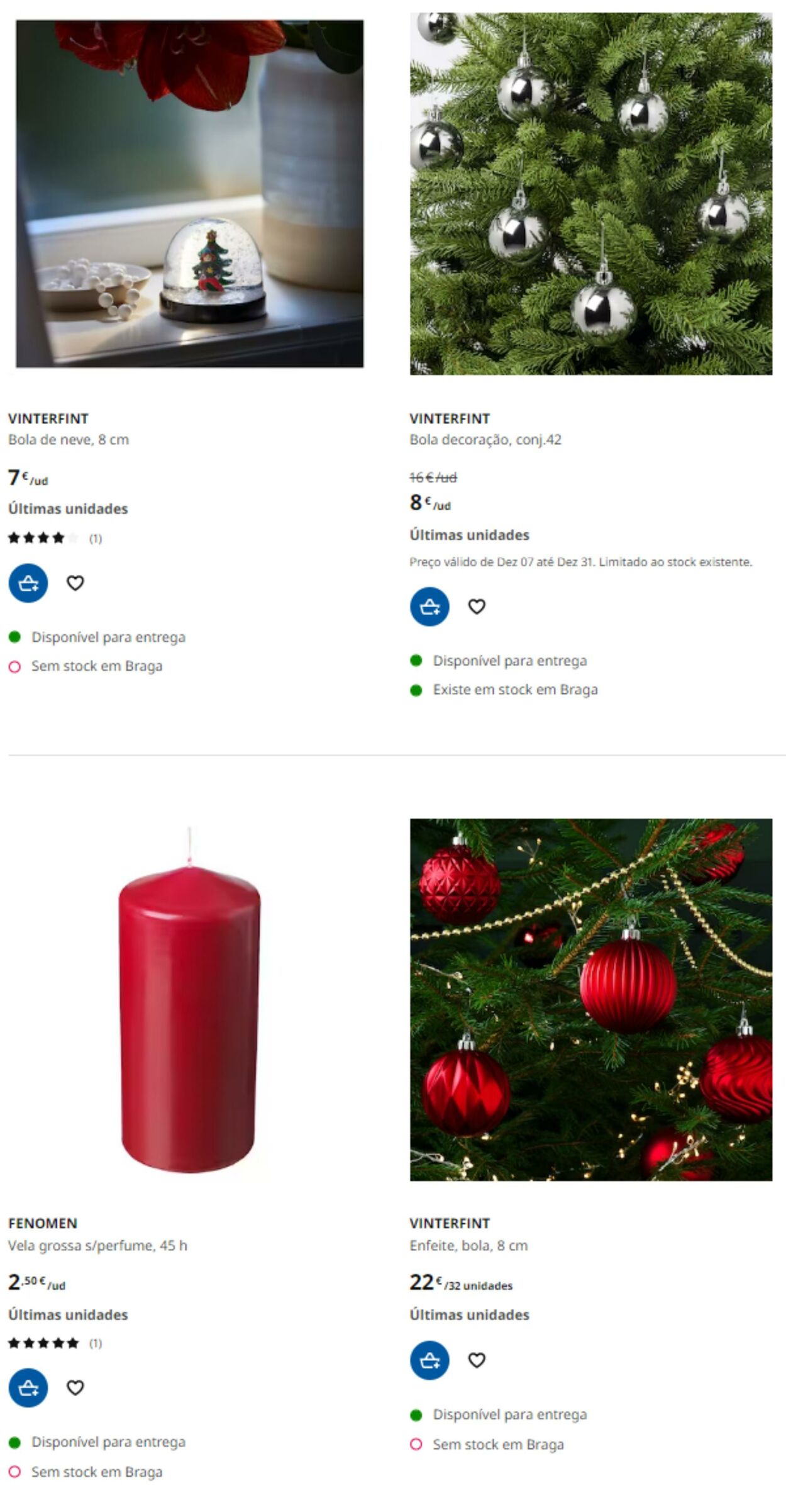 Folheto IKEA 21.12.2022 - 29.12.2022