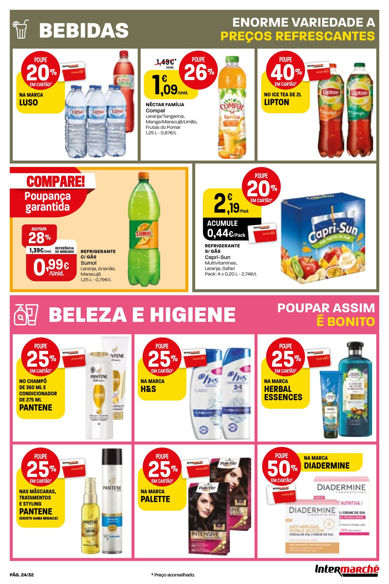 Folheto Intermarché 26.05.2022 - 01.06.2022