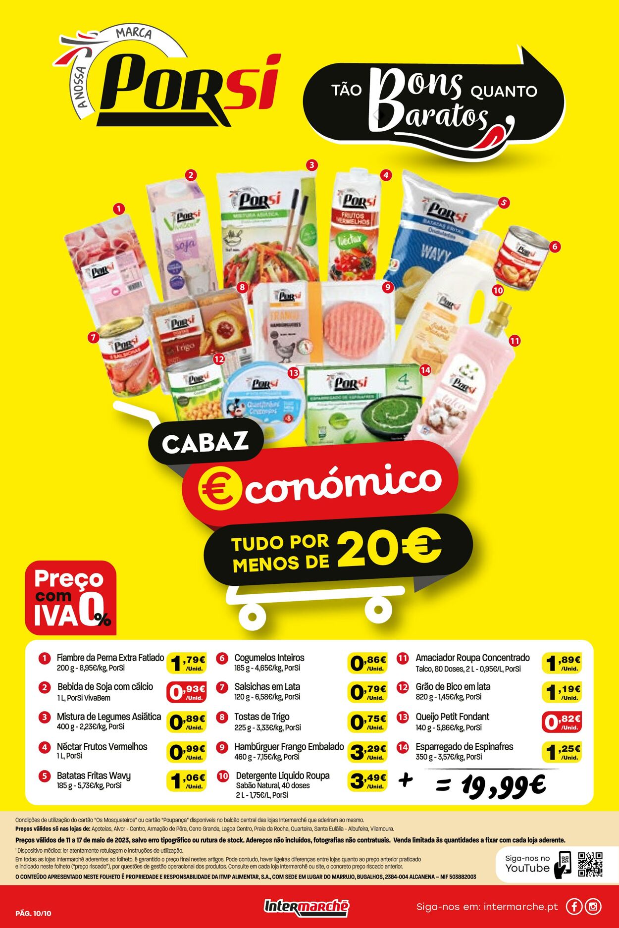 Folheto Intermarché 11.05.2023 - 17.05.2023
