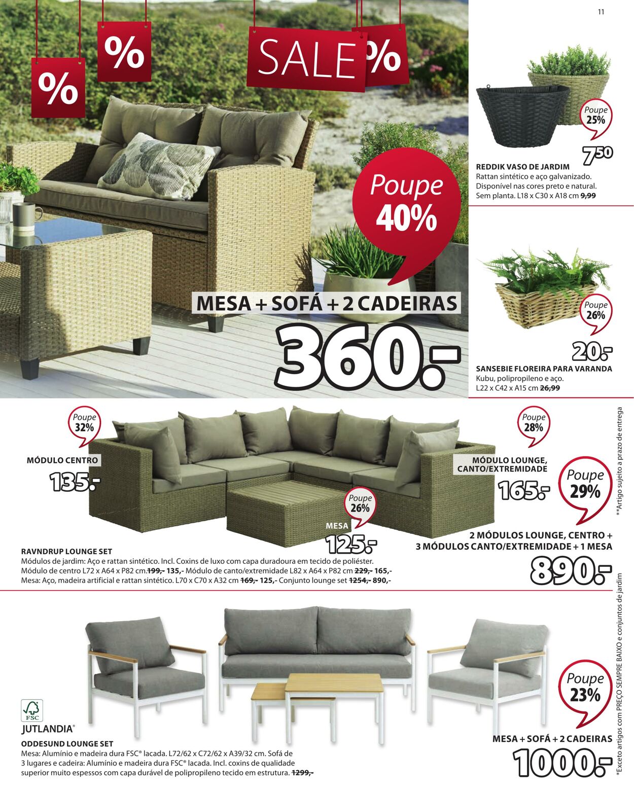 Jysk Folheto Promocional Válido de 23.06 até 06.07 Página nº 11