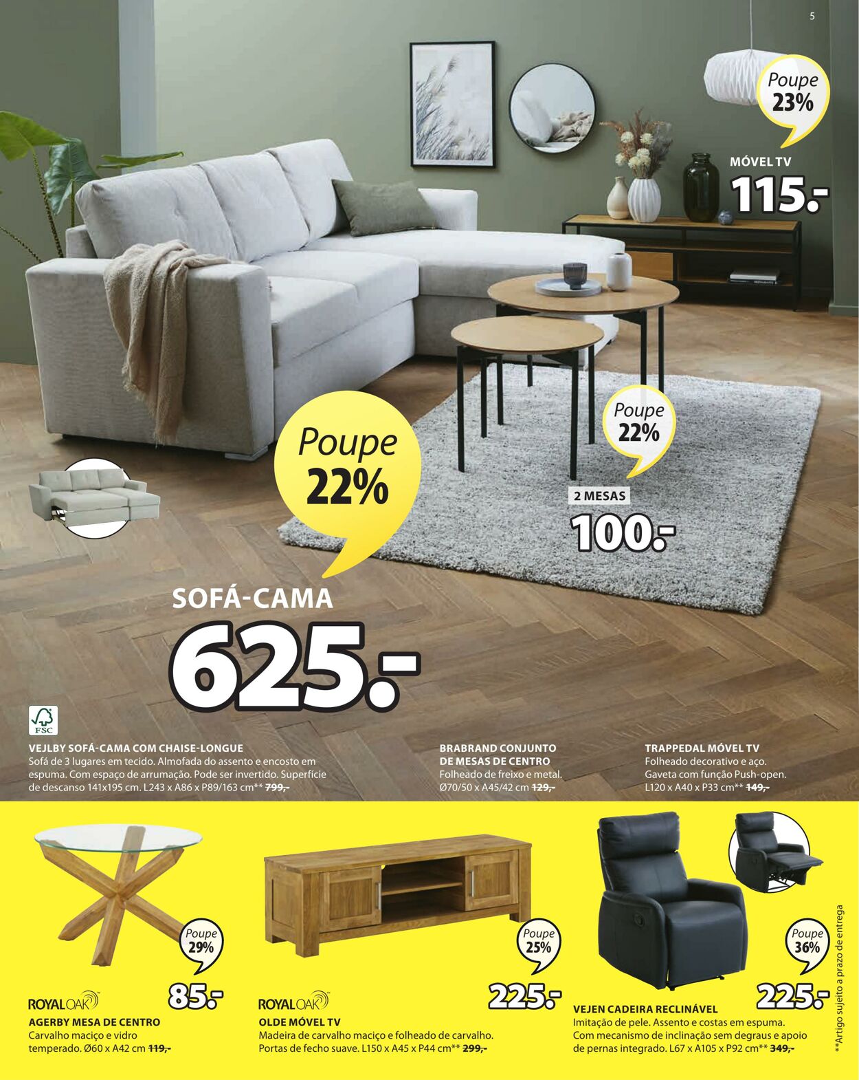 Jysk Folheto Promocional Válido de 08.09 até 21.09 Página nº 5