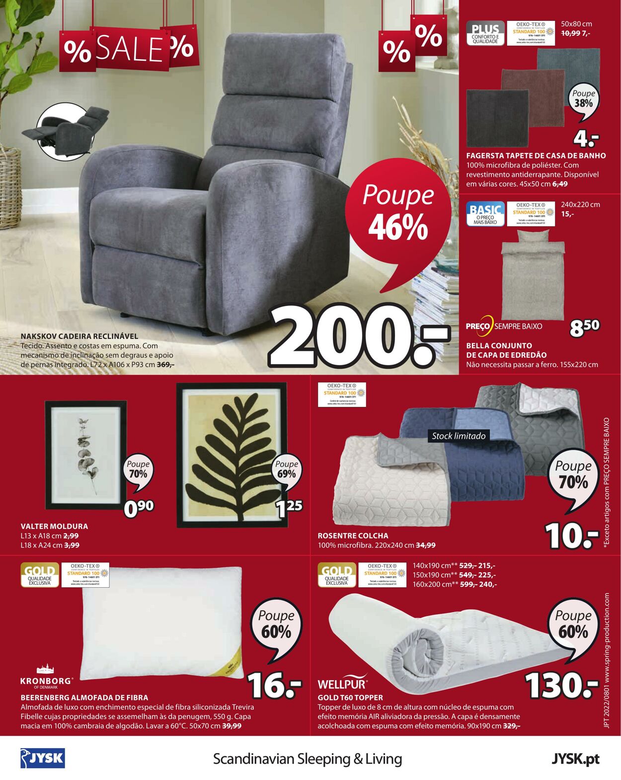 Jysk Folheto Promocional Válido de 28.07 até 10.08 Página nº 16