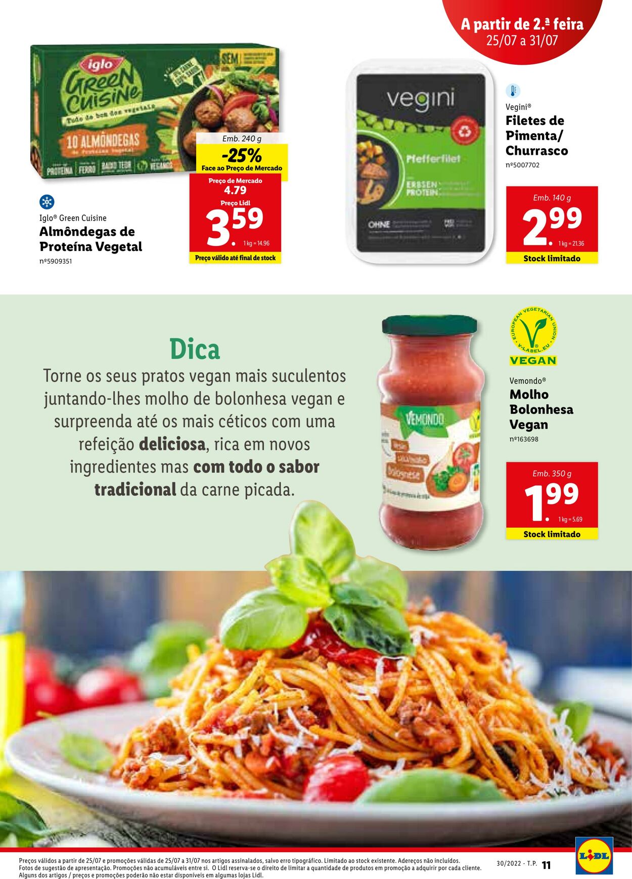 Folheto Lidl 25.07.2022 - 31.07.2022