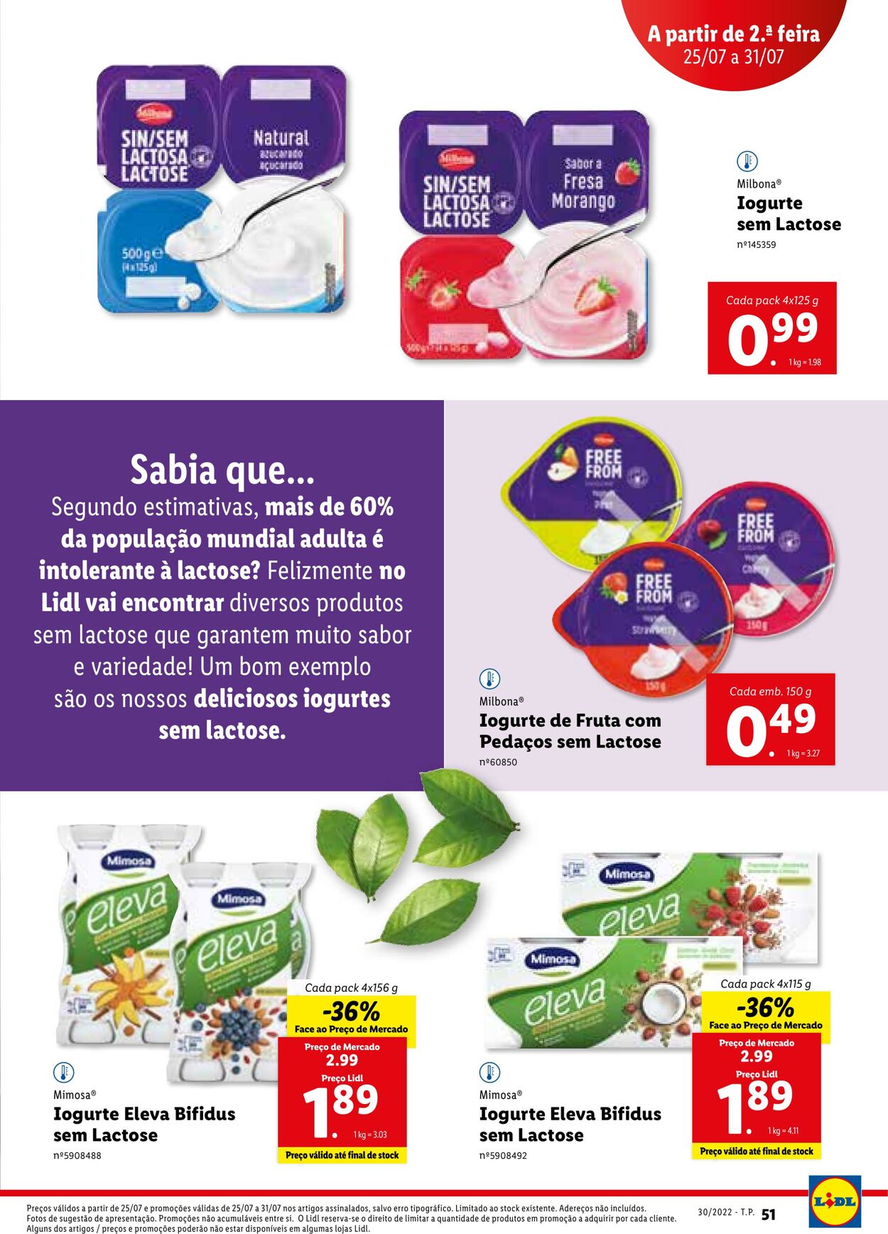 Folheto Lidl 25.07.2022 - 31.07.2022