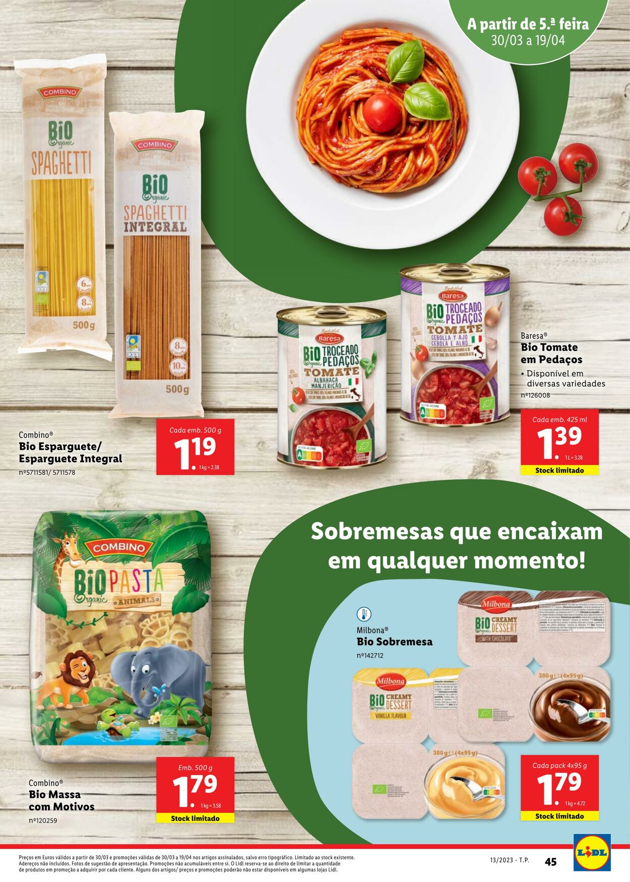 Folheto Lidl 30.03.2023 - 19.04.2023