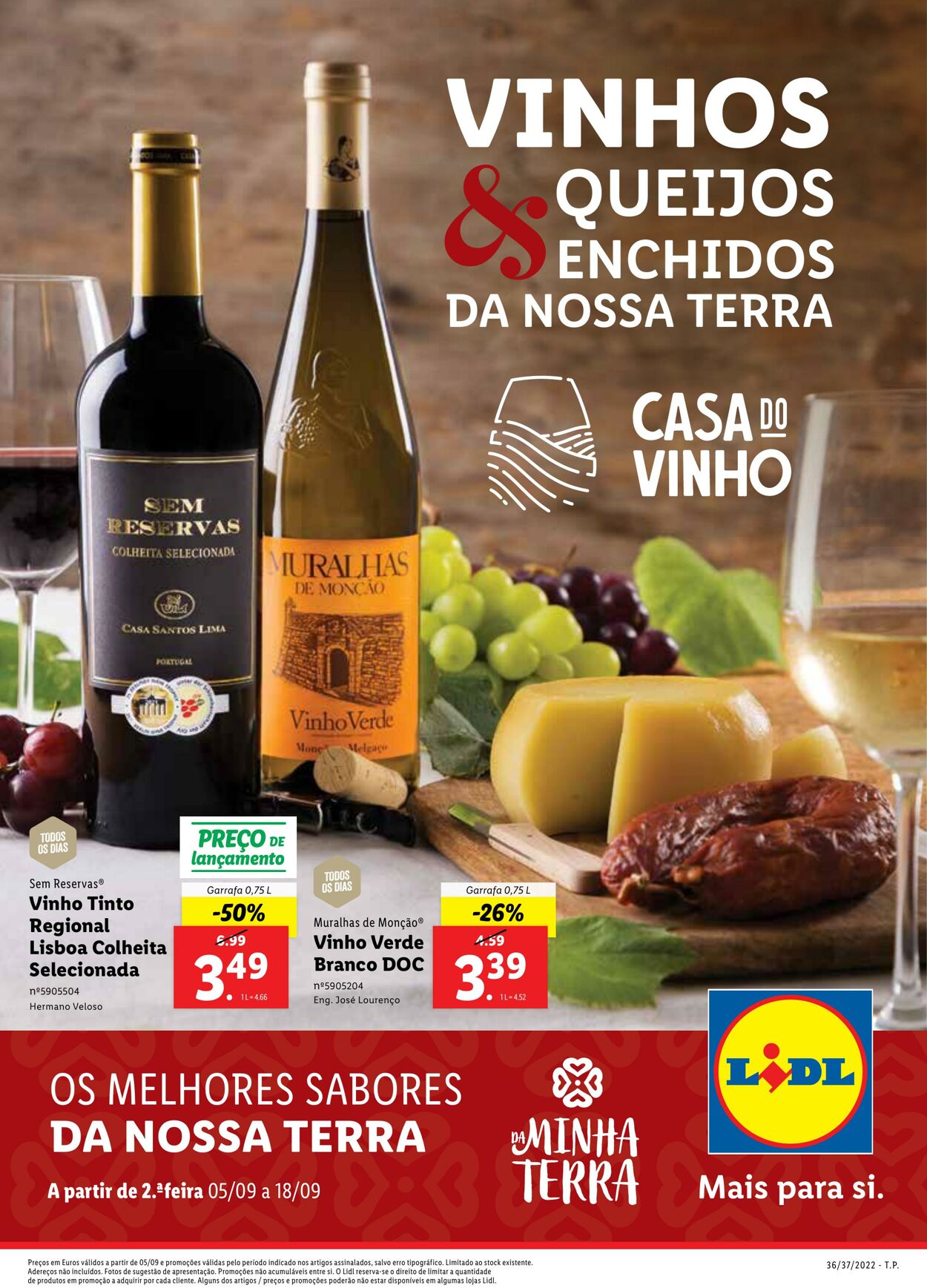 Folheto Lidl 05.09.2022 - 18.09.2022