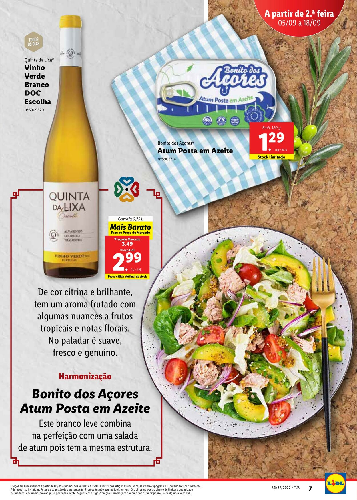 Folheto Lidl 05.09.2022 - 18.09.2022