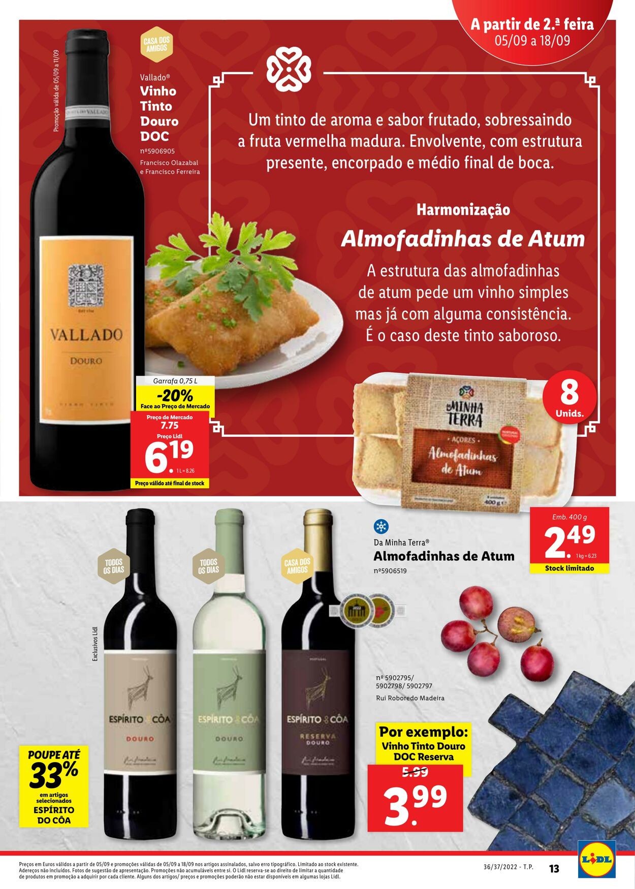 Folheto Lidl 05.09.2022 - 18.09.2022