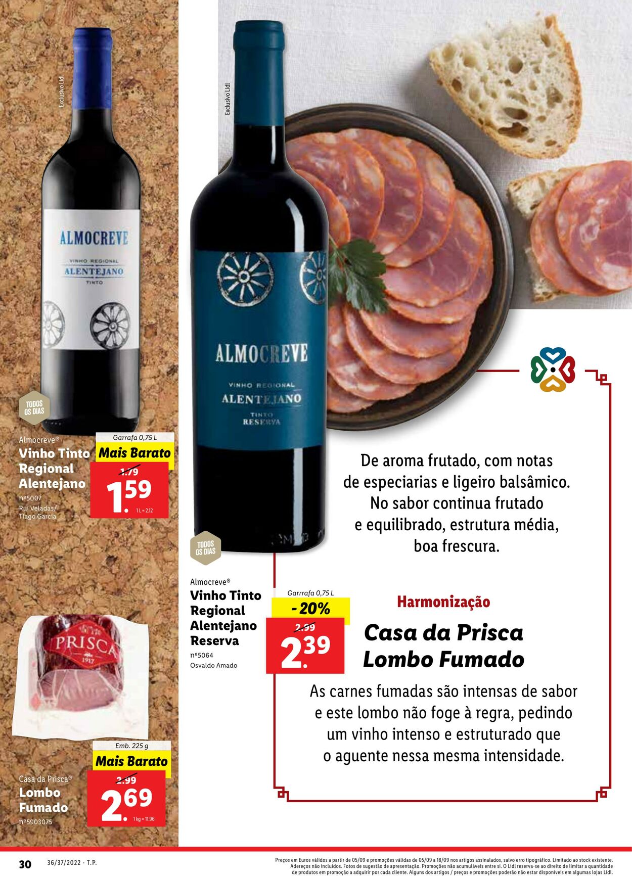 Folheto Lidl 05.09.2022 - 18.09.2022