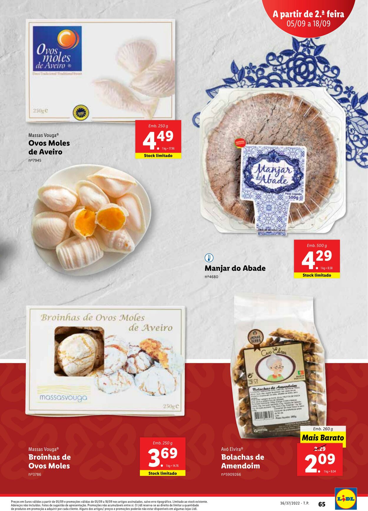 Folheto Lidl 05.09.2022 - 18.09.2022