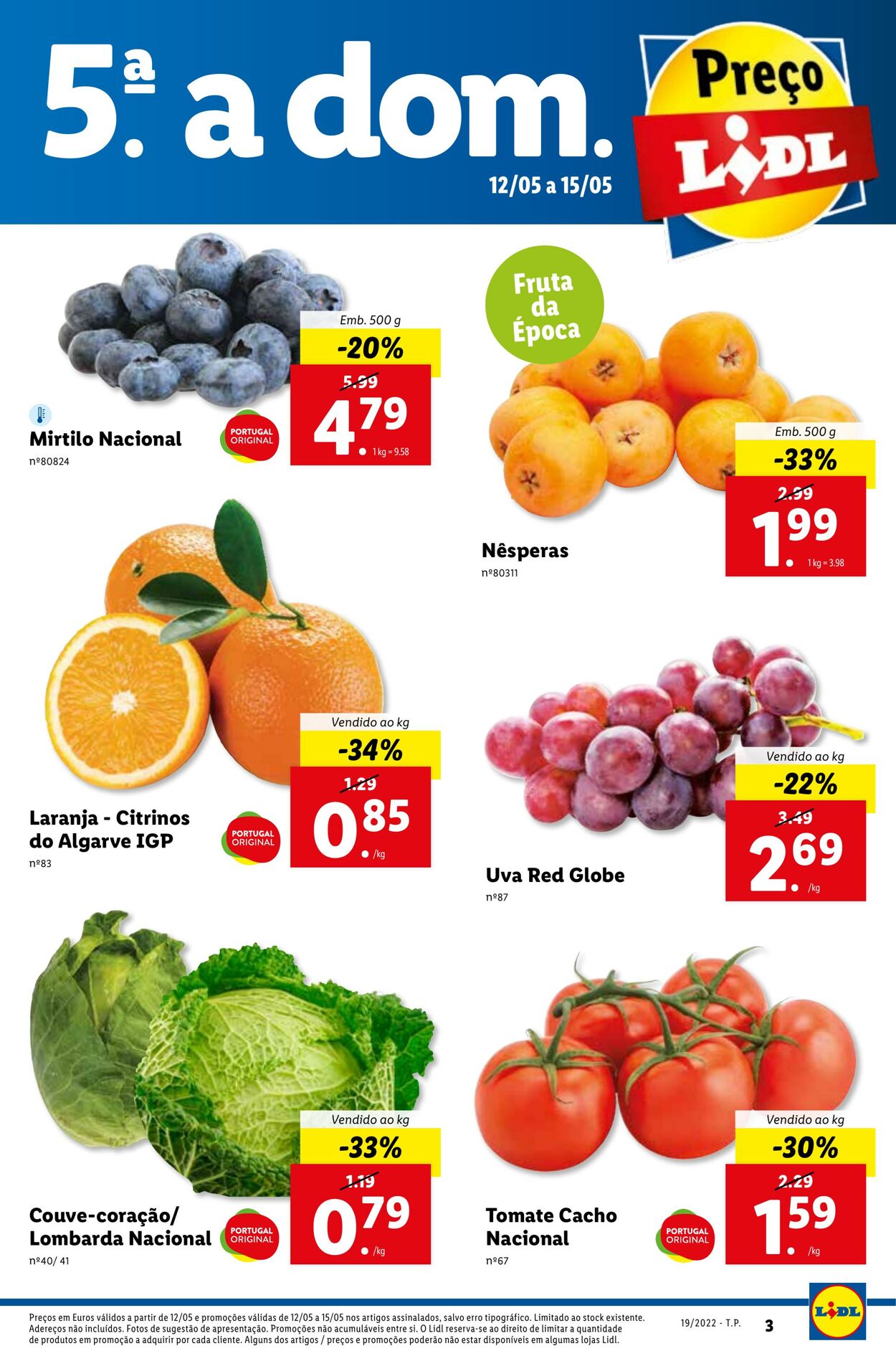 Folheto Lidl 09.05.2022 - 15.05.2022