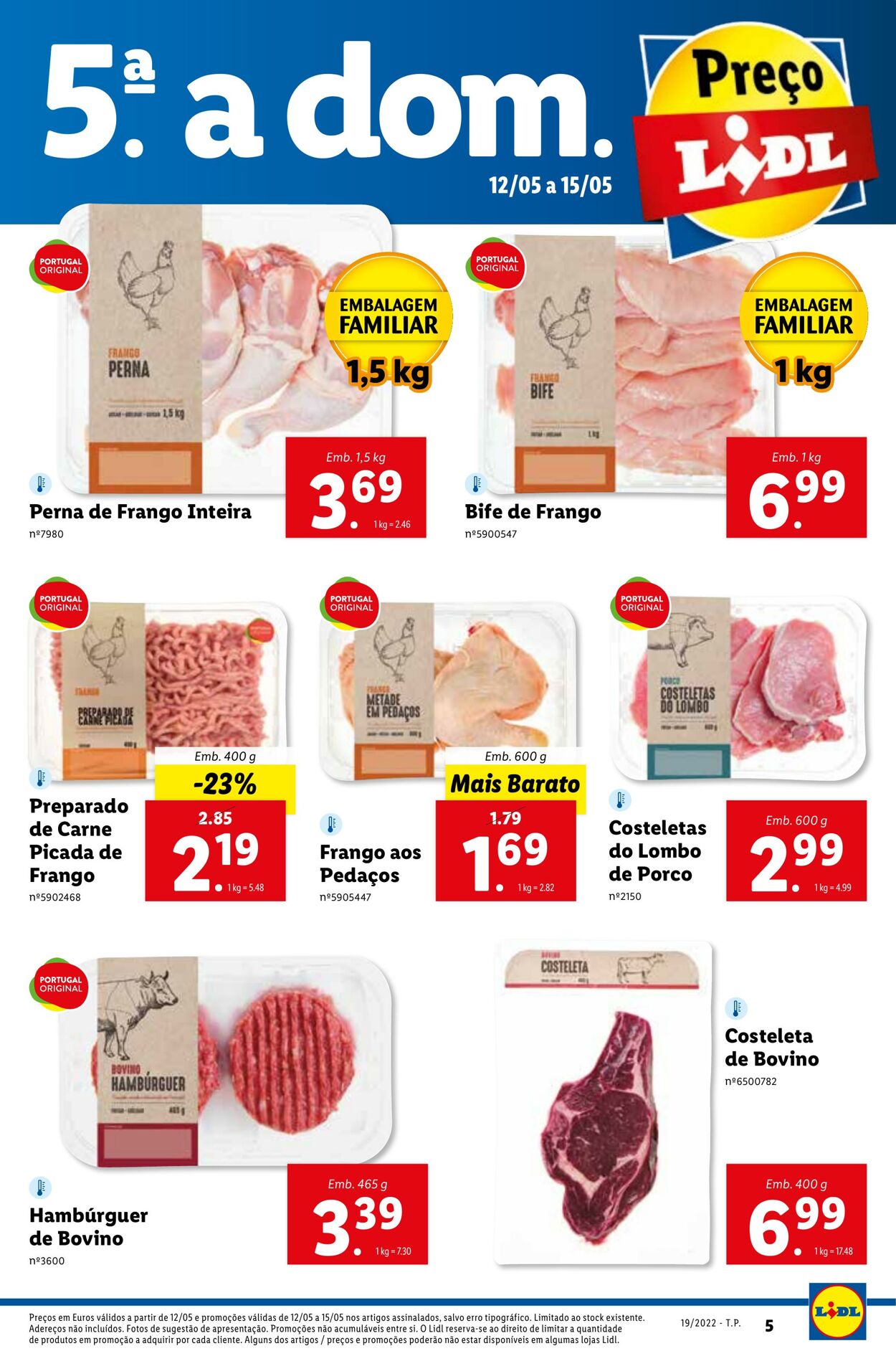 Folheto Lidl 09.05.2022 - 15.05.2022