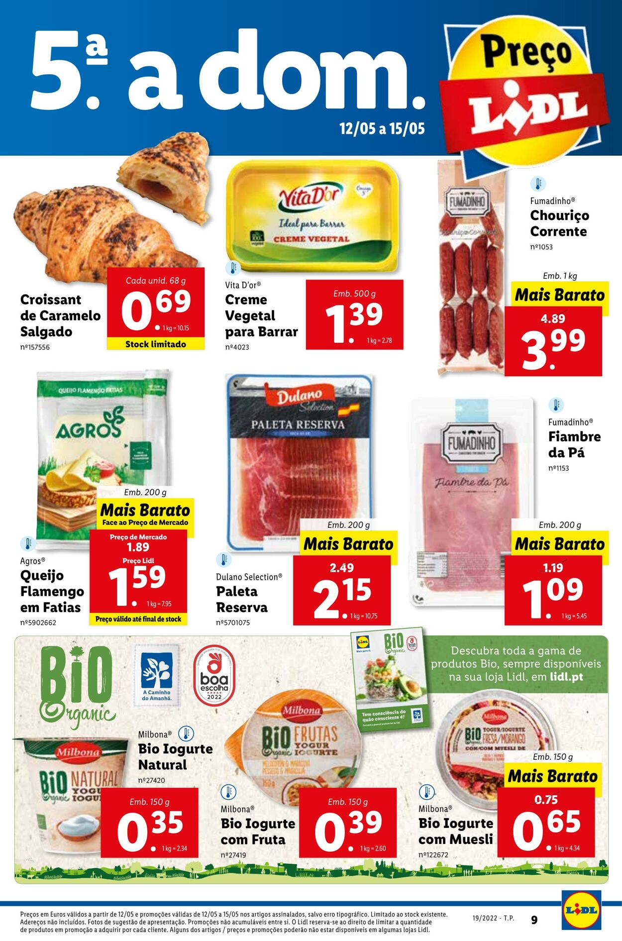 Folheto Lidl 09.05.2022 - 15.05.2022